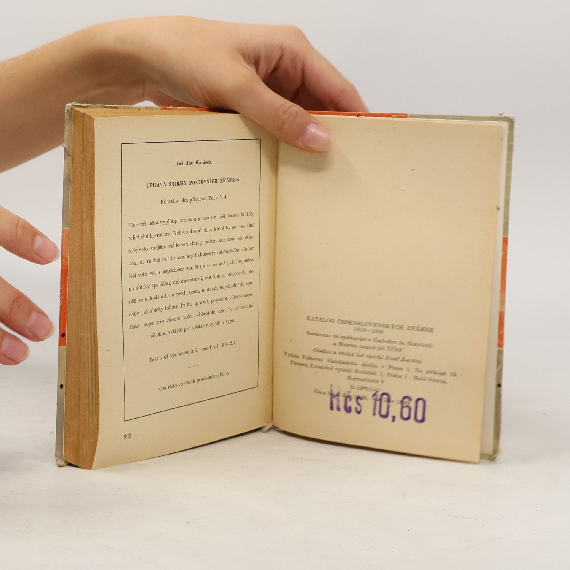 Autorenkollektiv Katalog československých známek 1918-1960