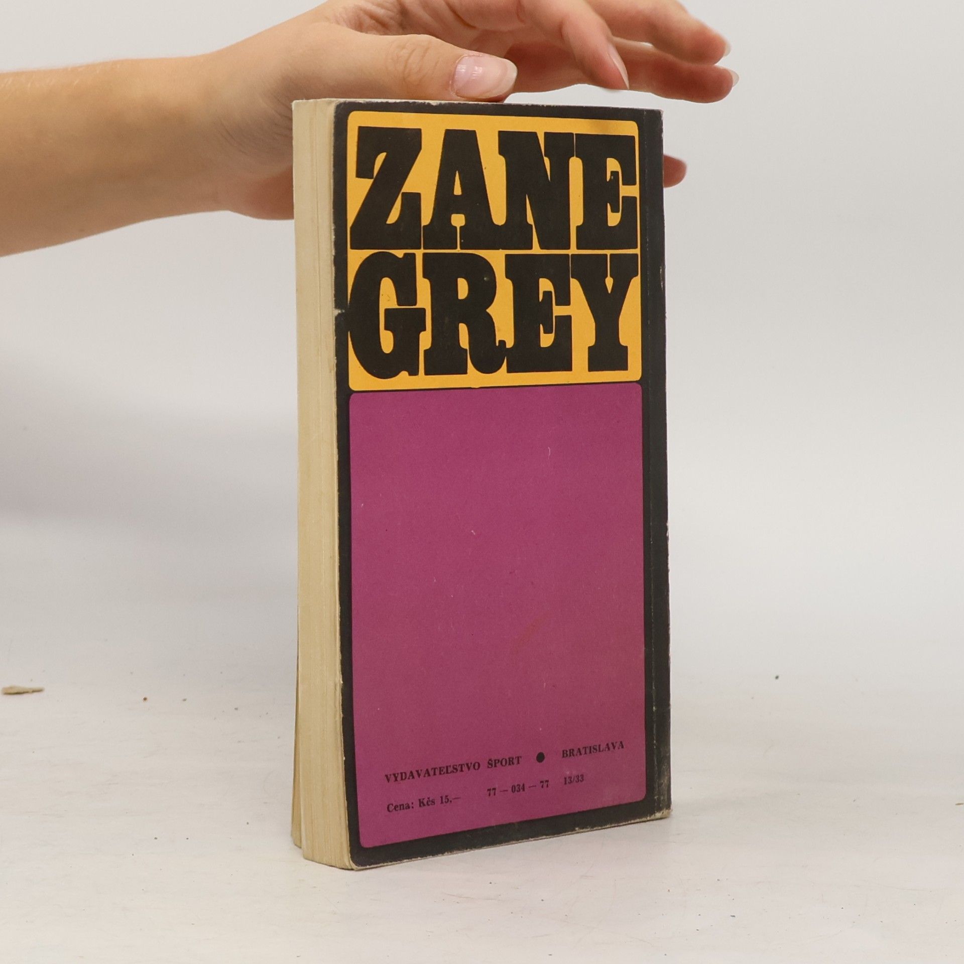 Zane Grey Purpurový priesmyk