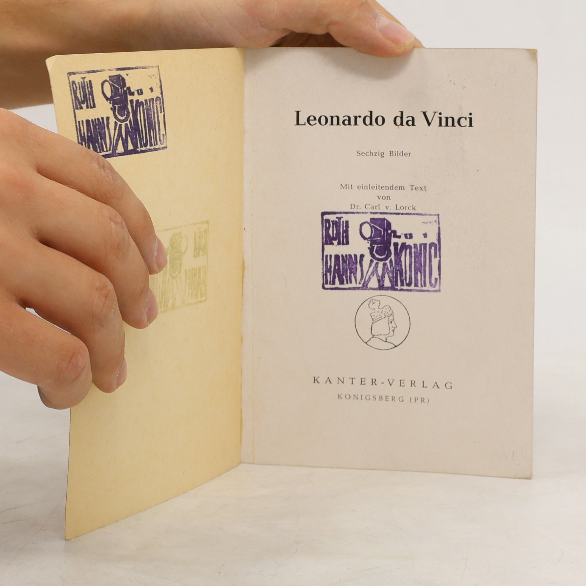Carl v. Lorck Leonardo da Vinci