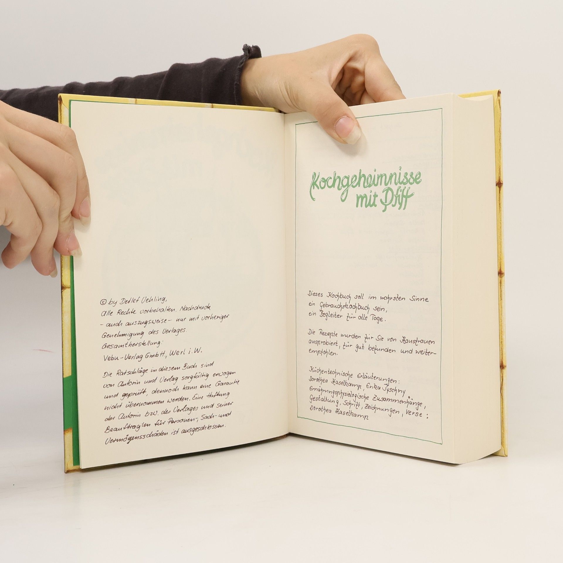 Dorothea Haselkamp Dorothea´s Kochgeheimnisse mit Pfiff
