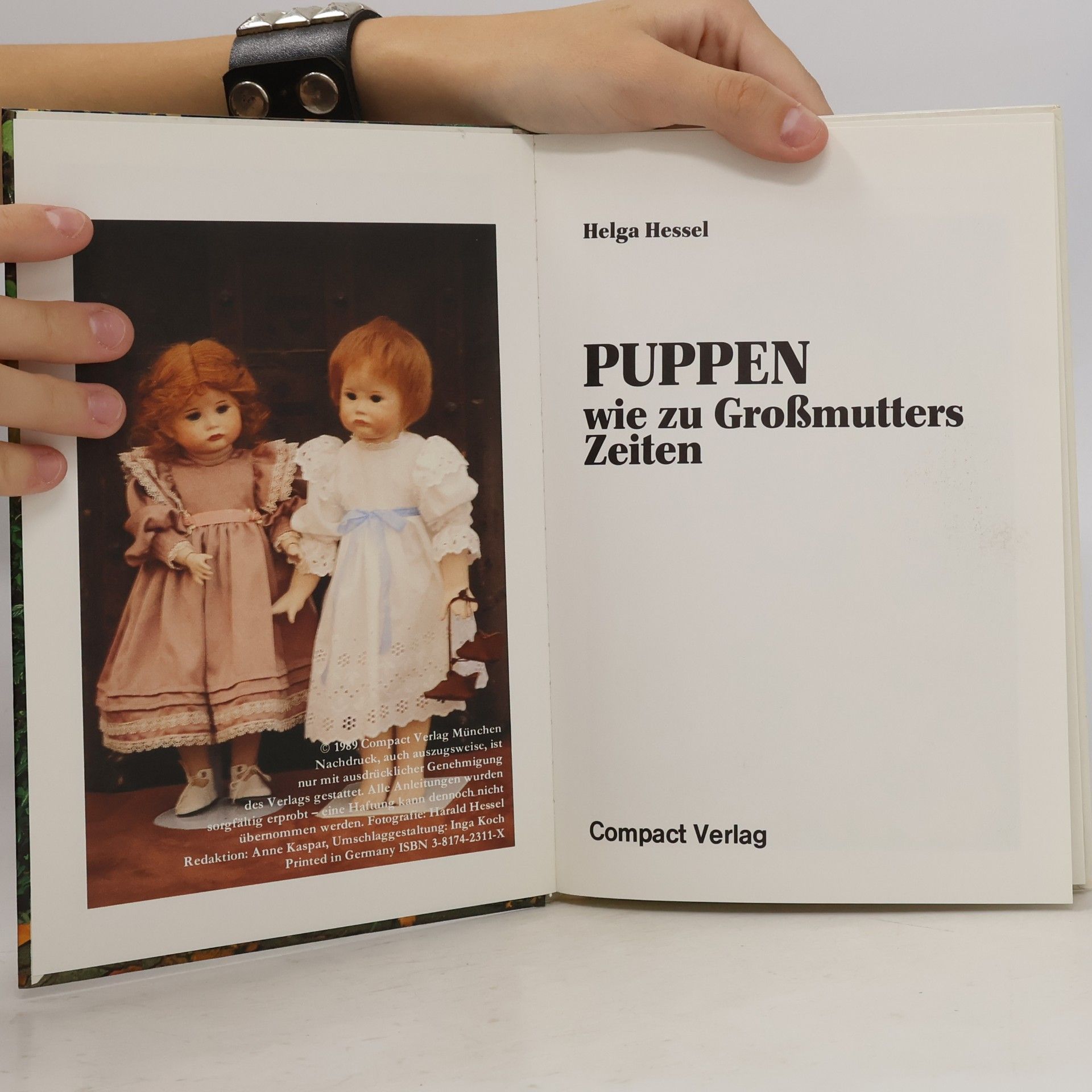 Helga Hessel Puppen. Wie zu Grossmutters Zeiten