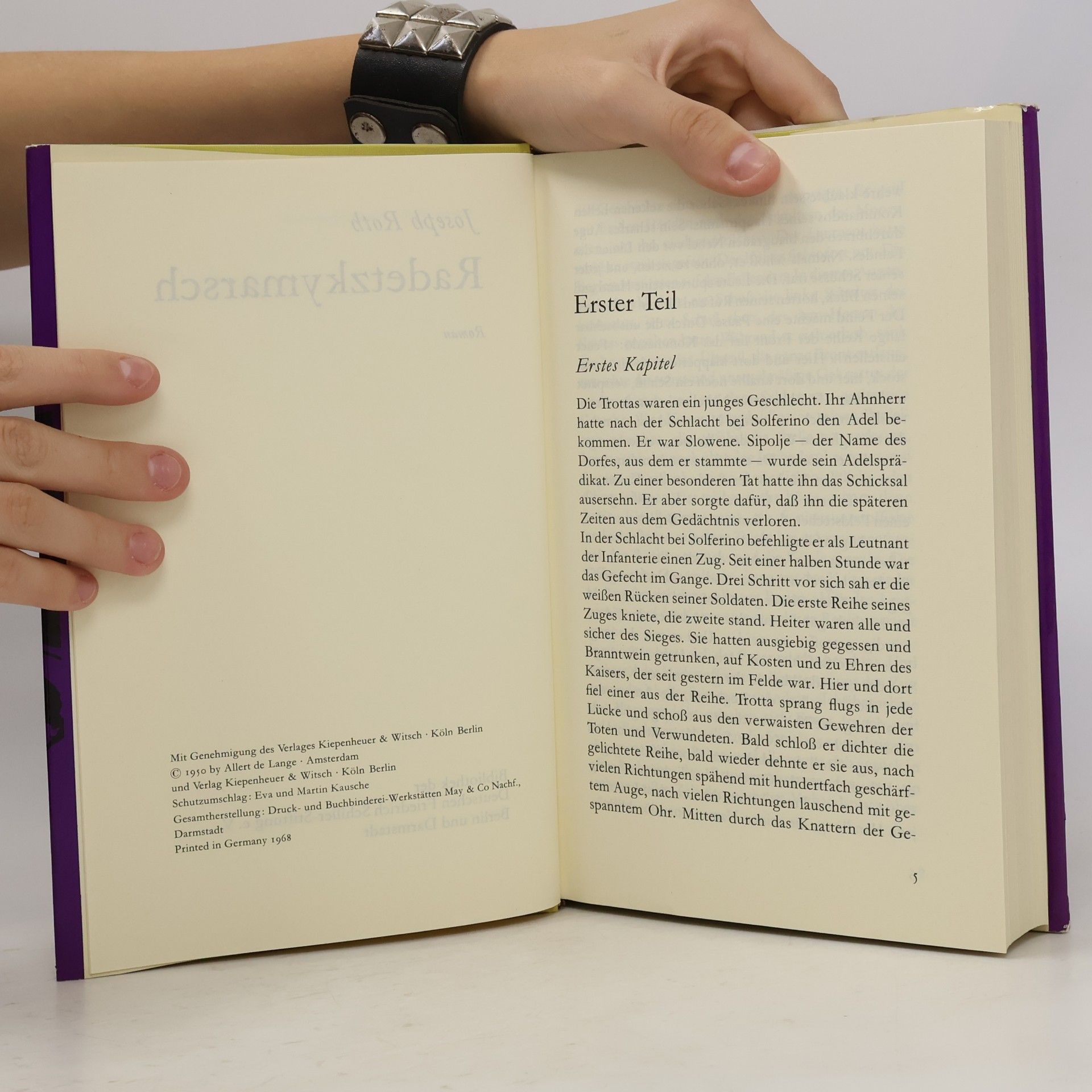Joseph Roth Radetzkymarsch