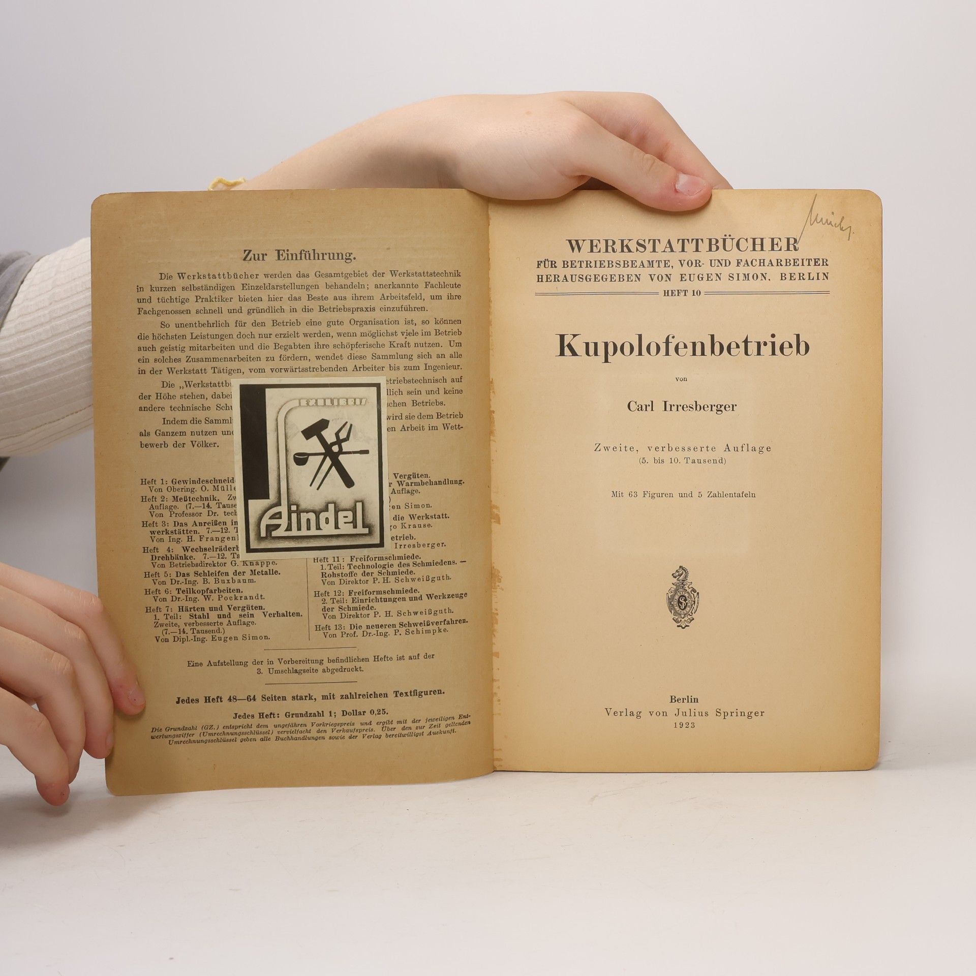 Carl Irresberger Kupolofenbetrieb