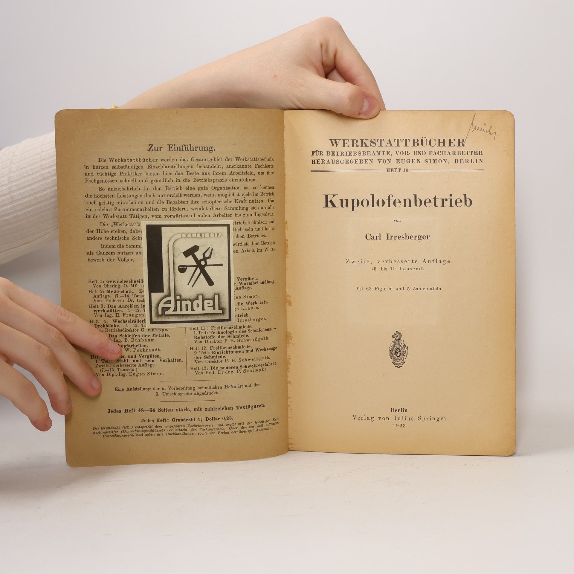 Carl Irresberger Kupolofenbetrieb