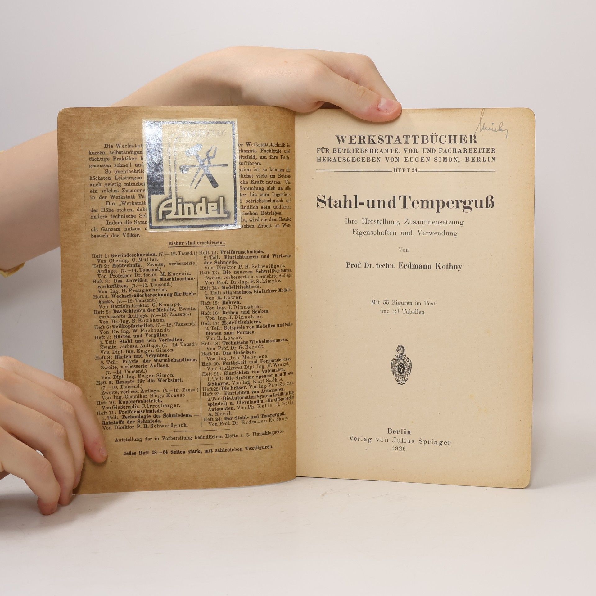 Erdmann Kothny Stahl- und Temperguss