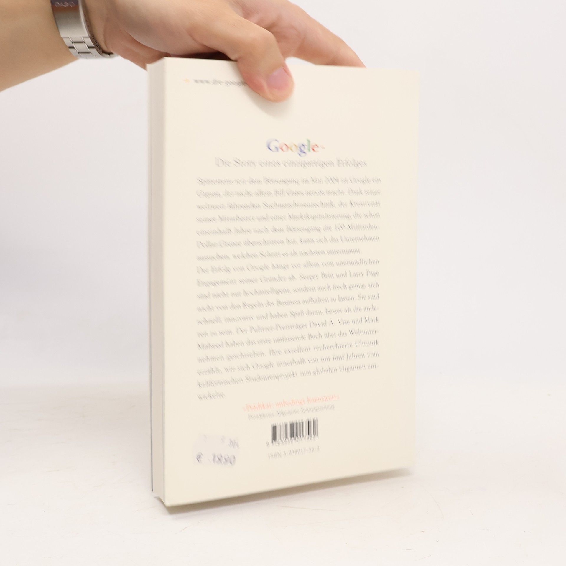 David A. Vise Die Google-Story