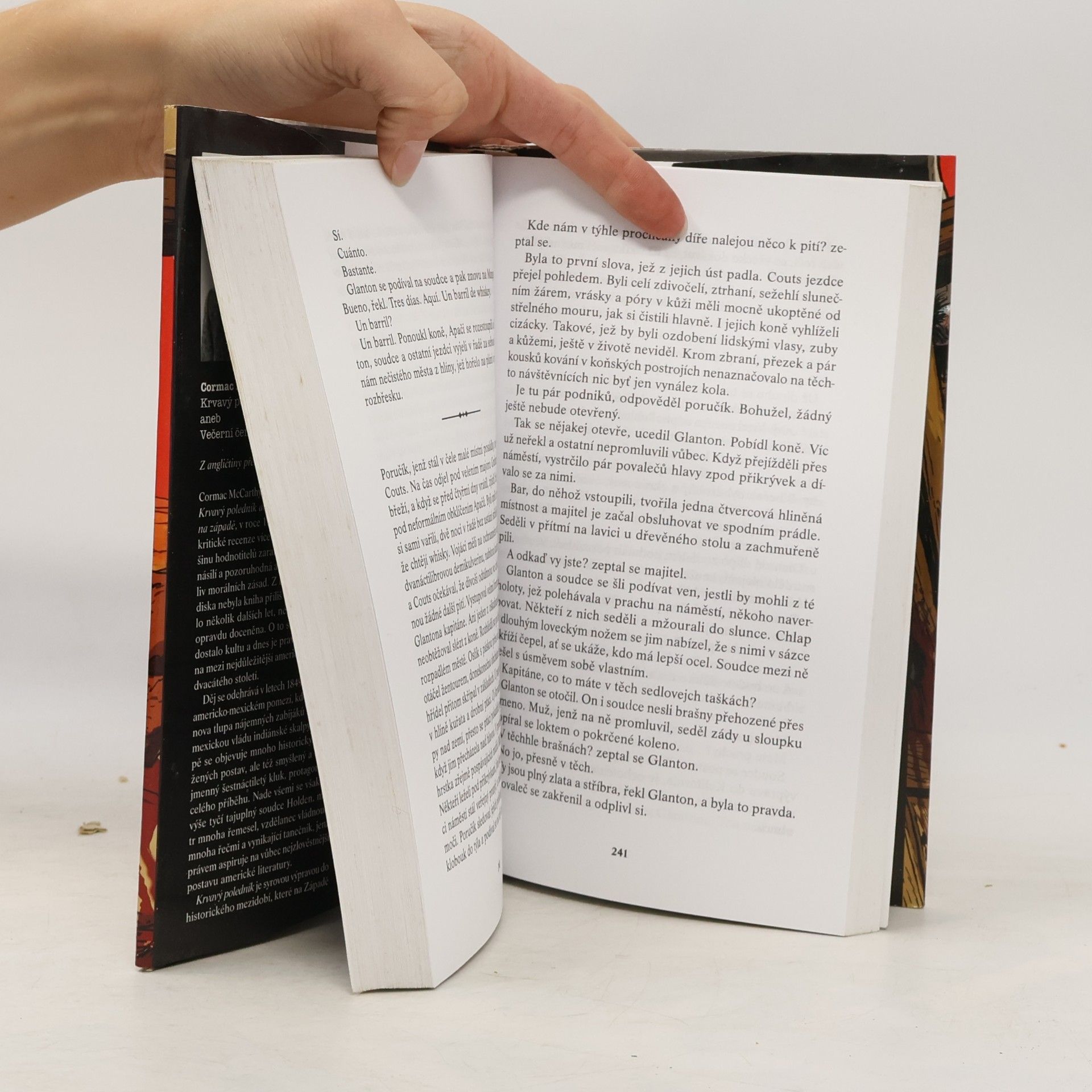 Cormac McCarthy Krvavý poledník aneb Večerní červánky na západě