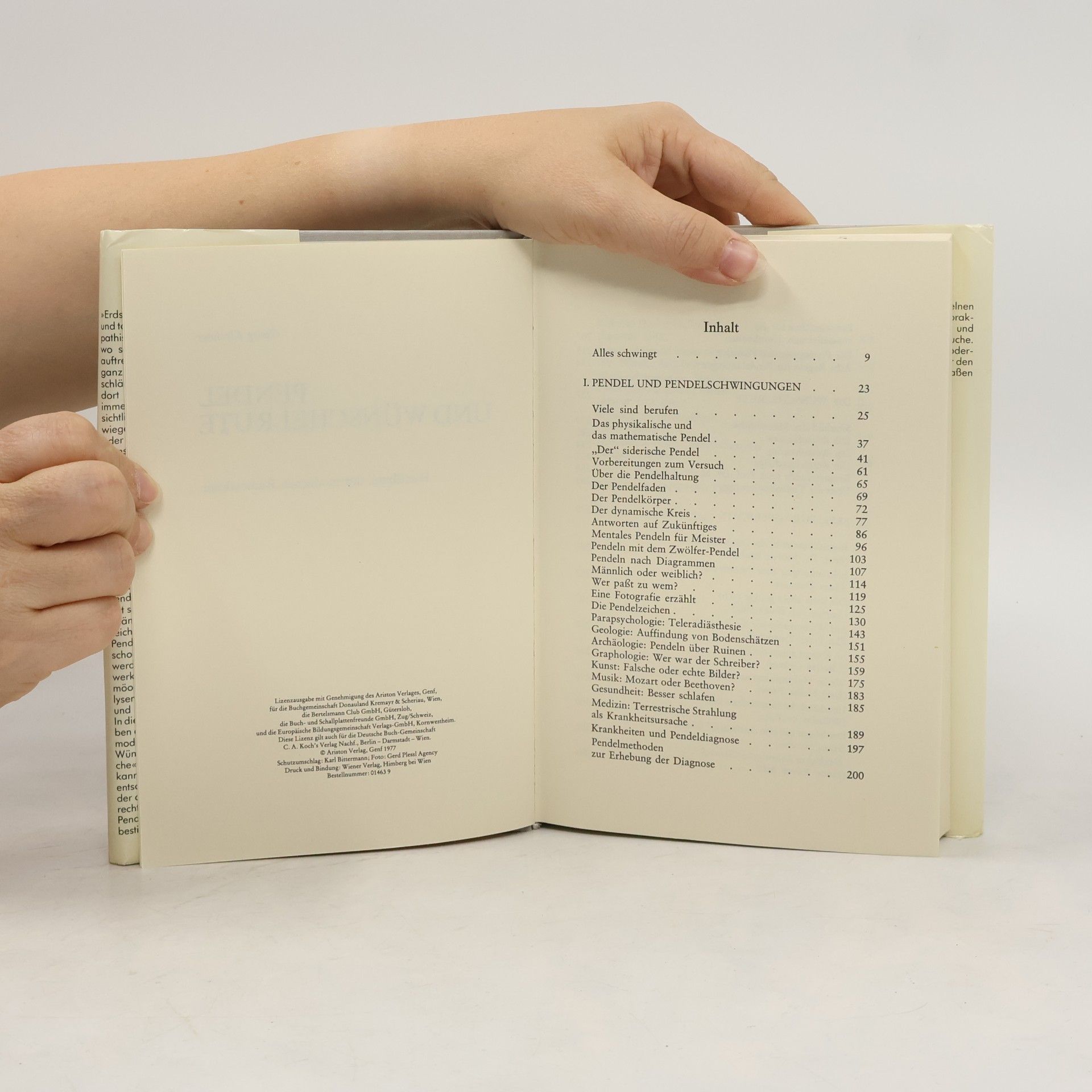 Georg Kirchner Pendel und Wünschelrute