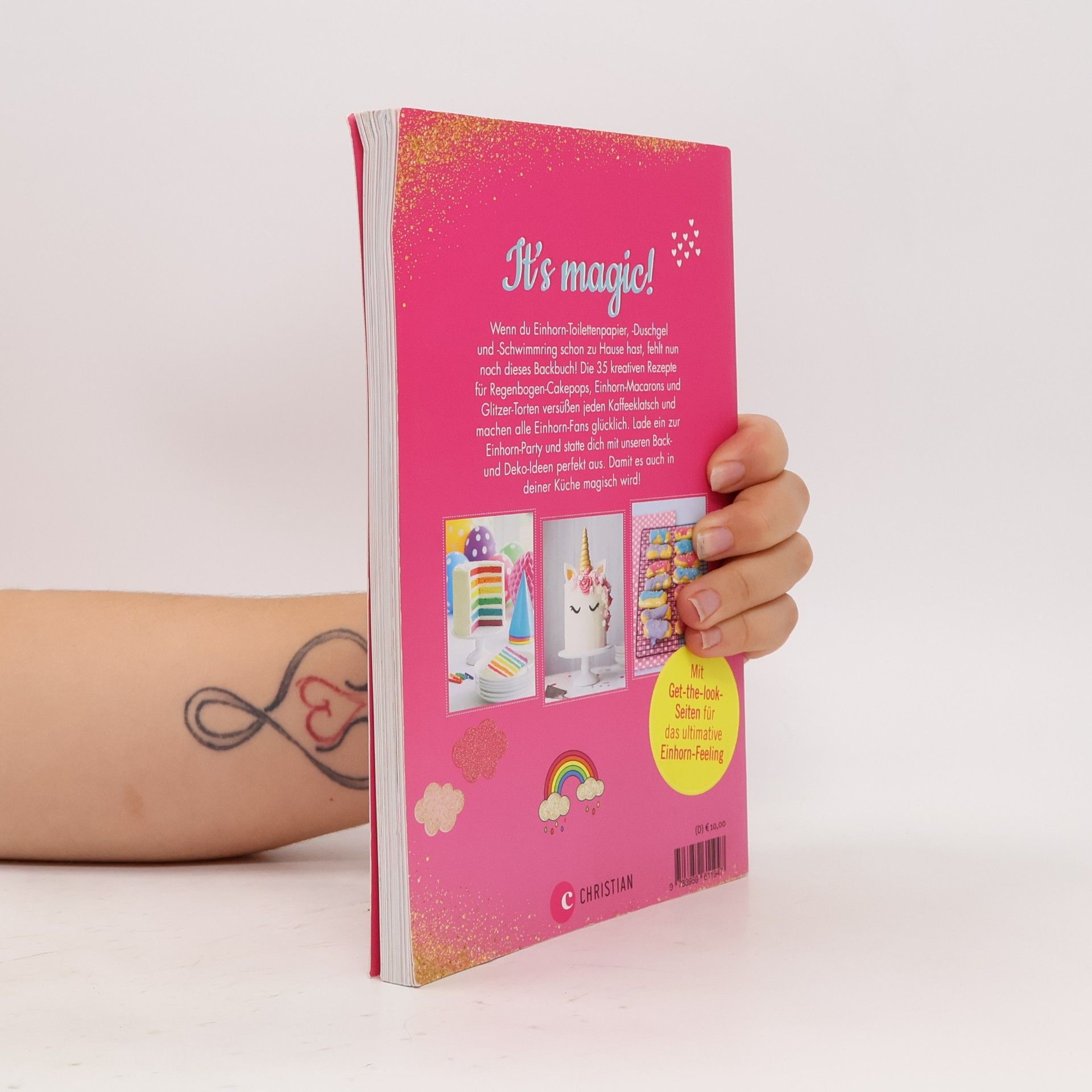 Das magische Einhorn Backbuch