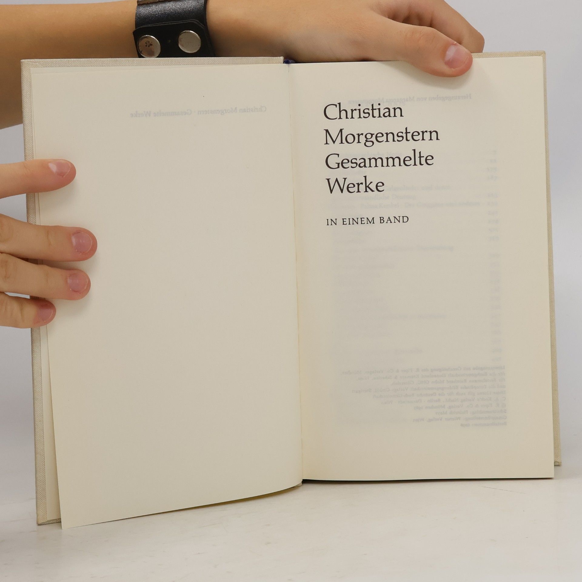 Christian Morgenstern Gesammelte Werke in einem Band