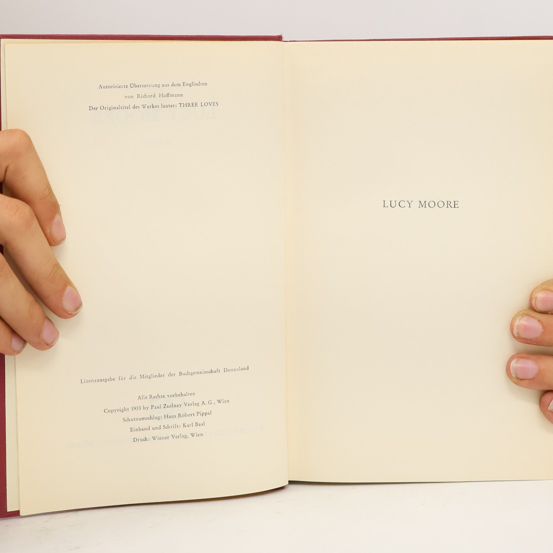 A. J. Cronin Lucy Moore