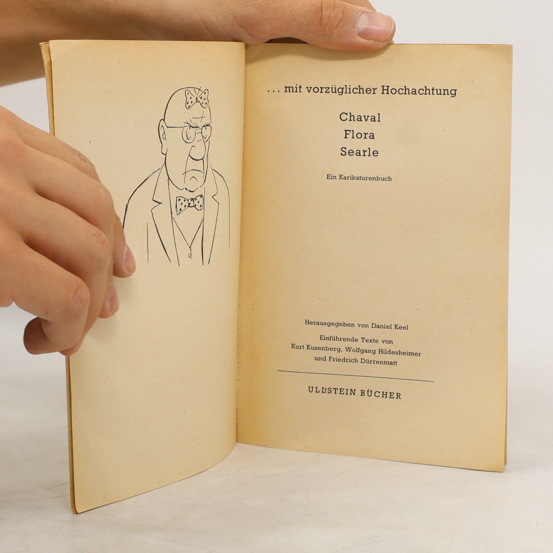 Daniel Keel Mit vorzüglicher Hochachtung. Chaval, Flora, Searle