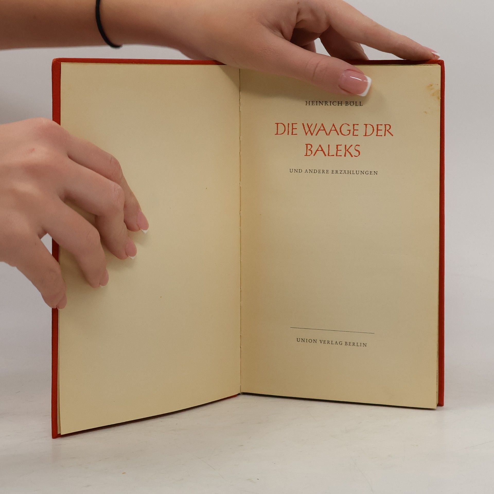 Heinrich Böll Die Waage der Baleks