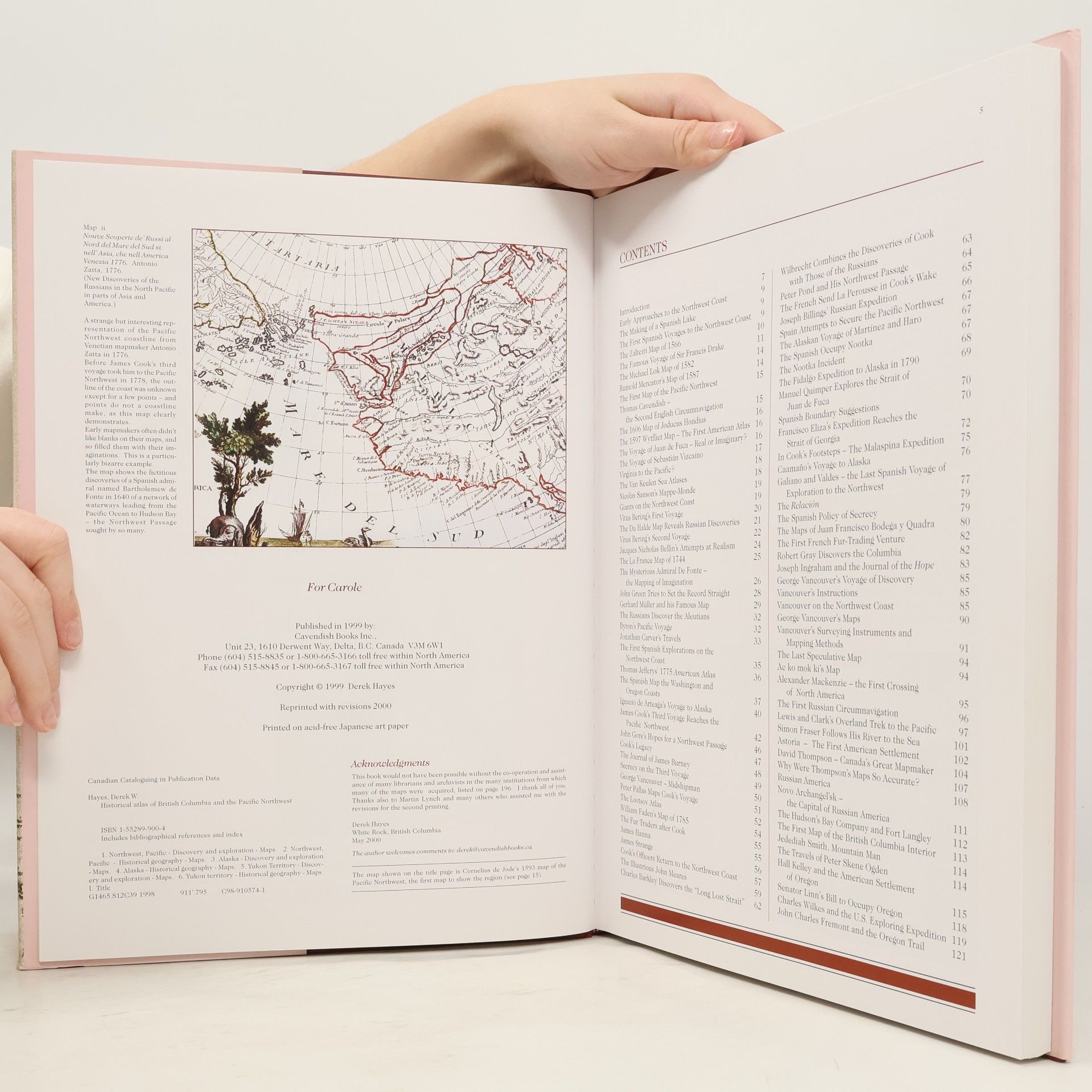 Derek Hayes Historical Atlas of British Columbia and the Pacific Northwest