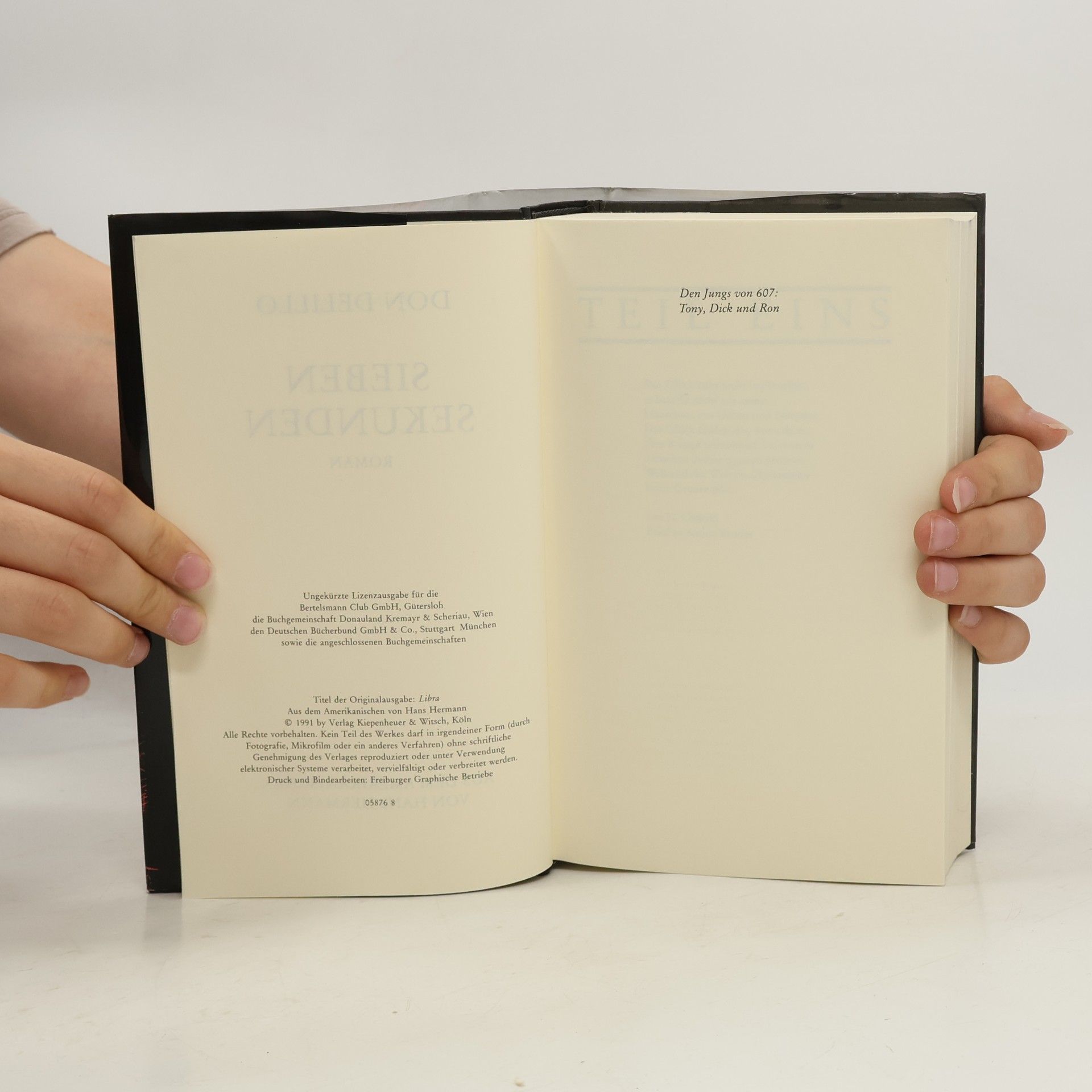 Don DeLillo Sieben Sekunden