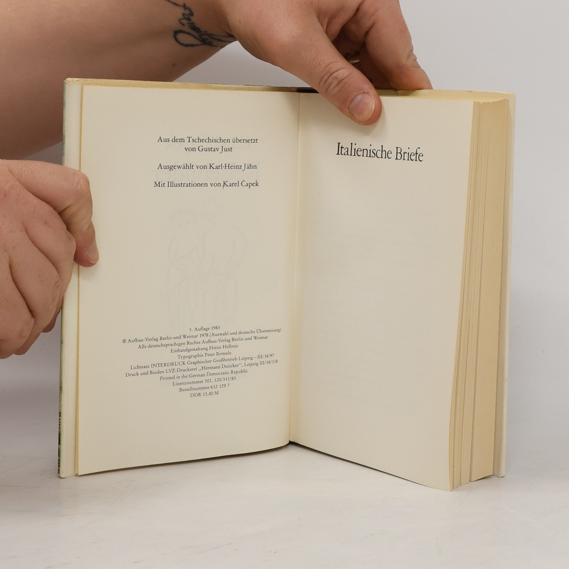 Karel Čapek Reisebilder