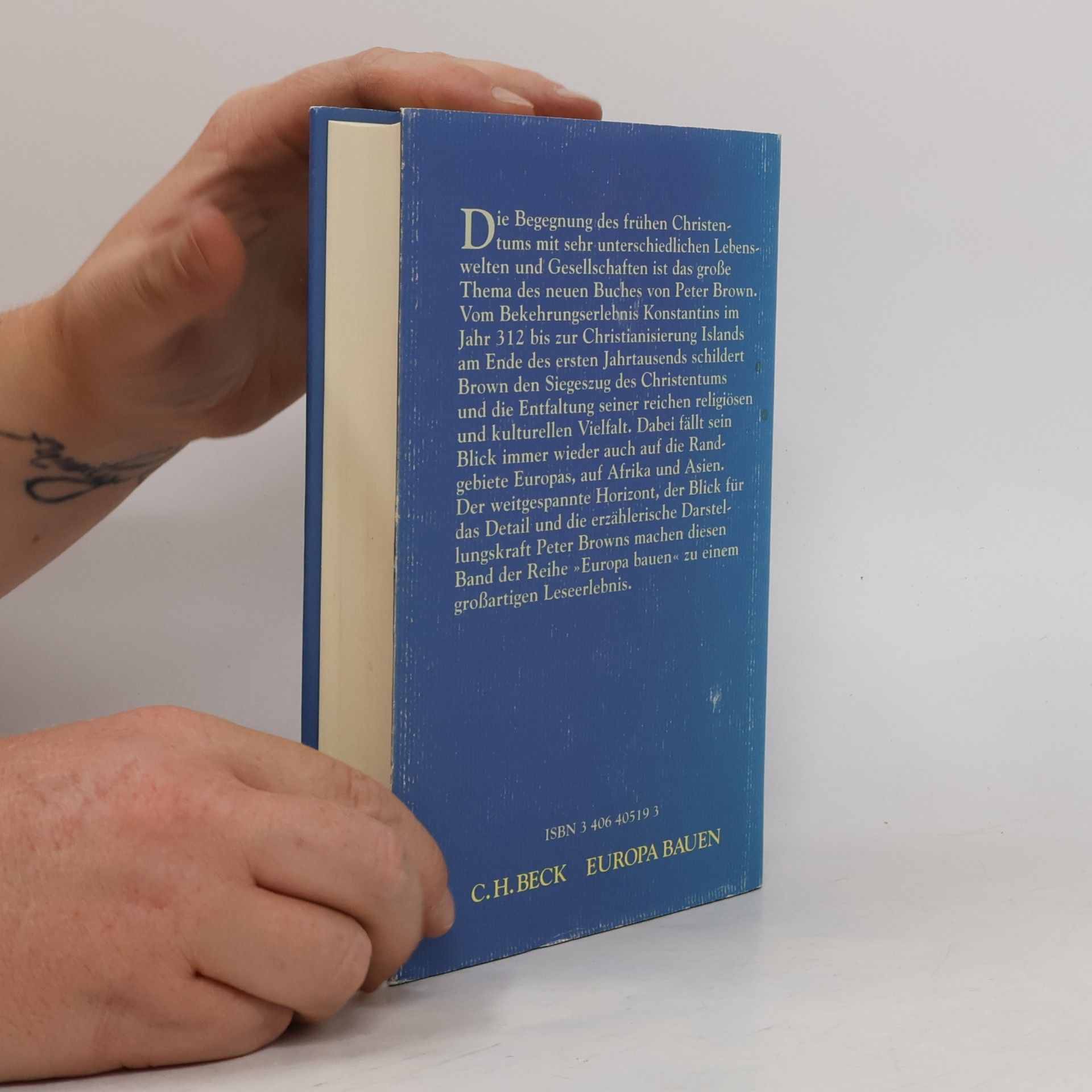 Peter Brown Die Entstehung des christlichen Europa