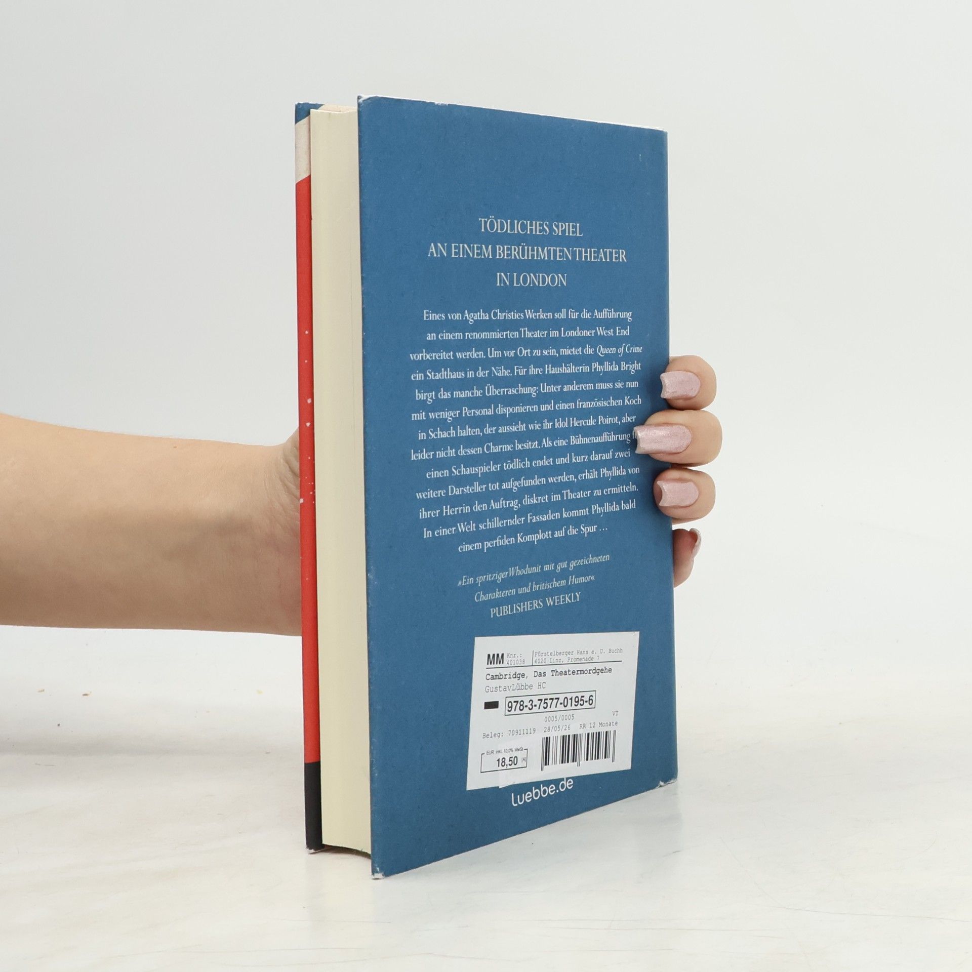 Colleen Cambridge Phyllida-Bright-Serie - 4: Das Theatermordgeheimnis