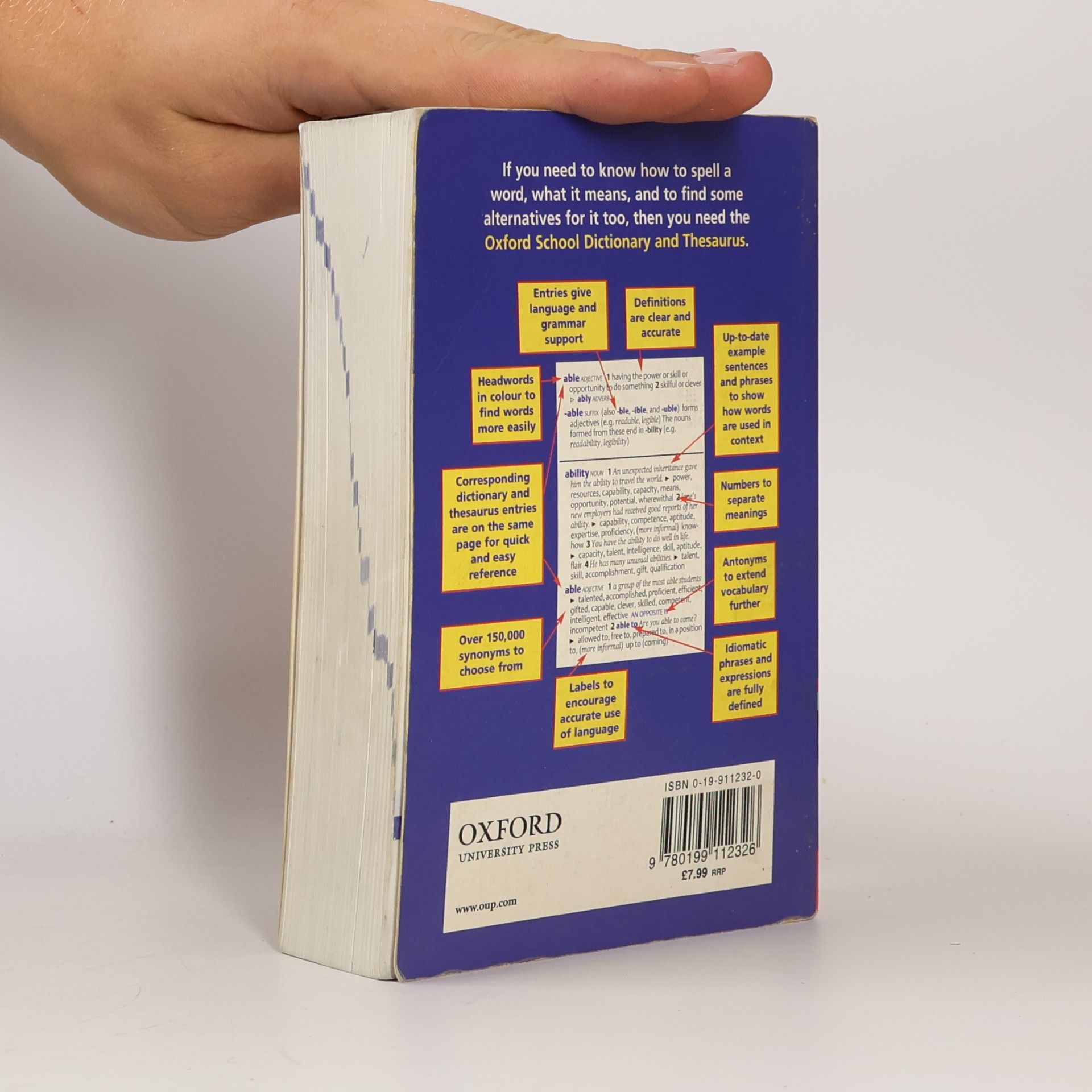 Robert C. Allen Oxford School Dictionary & Thesaurus