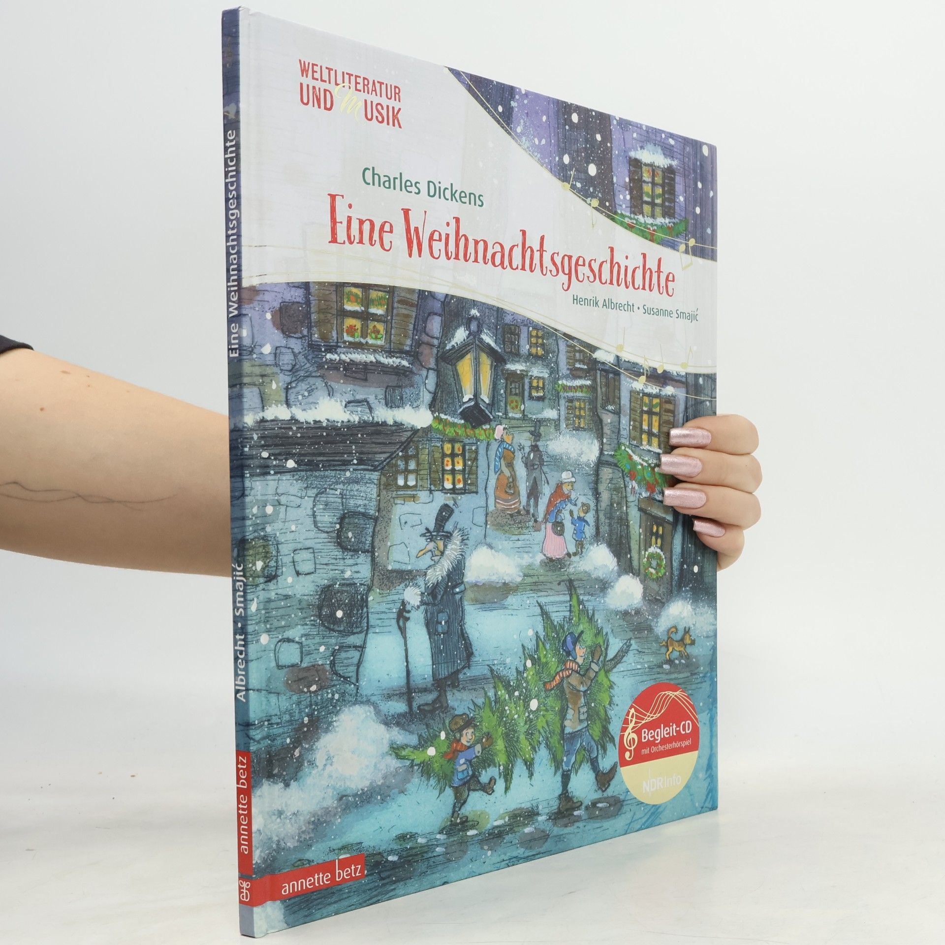 Susanne Smajić Weltliteratur und Musik: Eine Weihnachtsgeschichte mit CD und zum Streamen