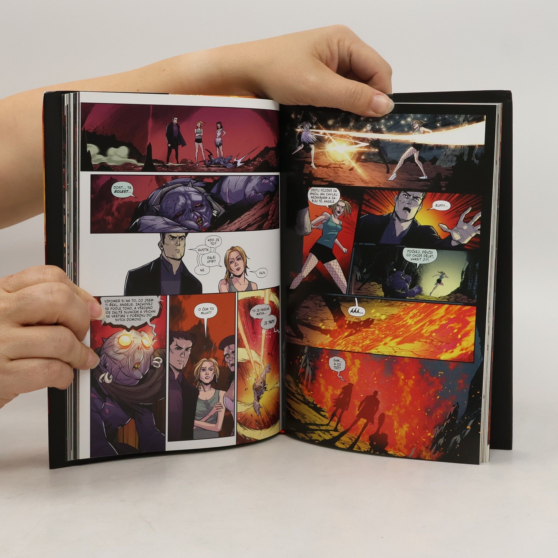 Jordie Bellaire Buffy a Angel. Pekelná brána