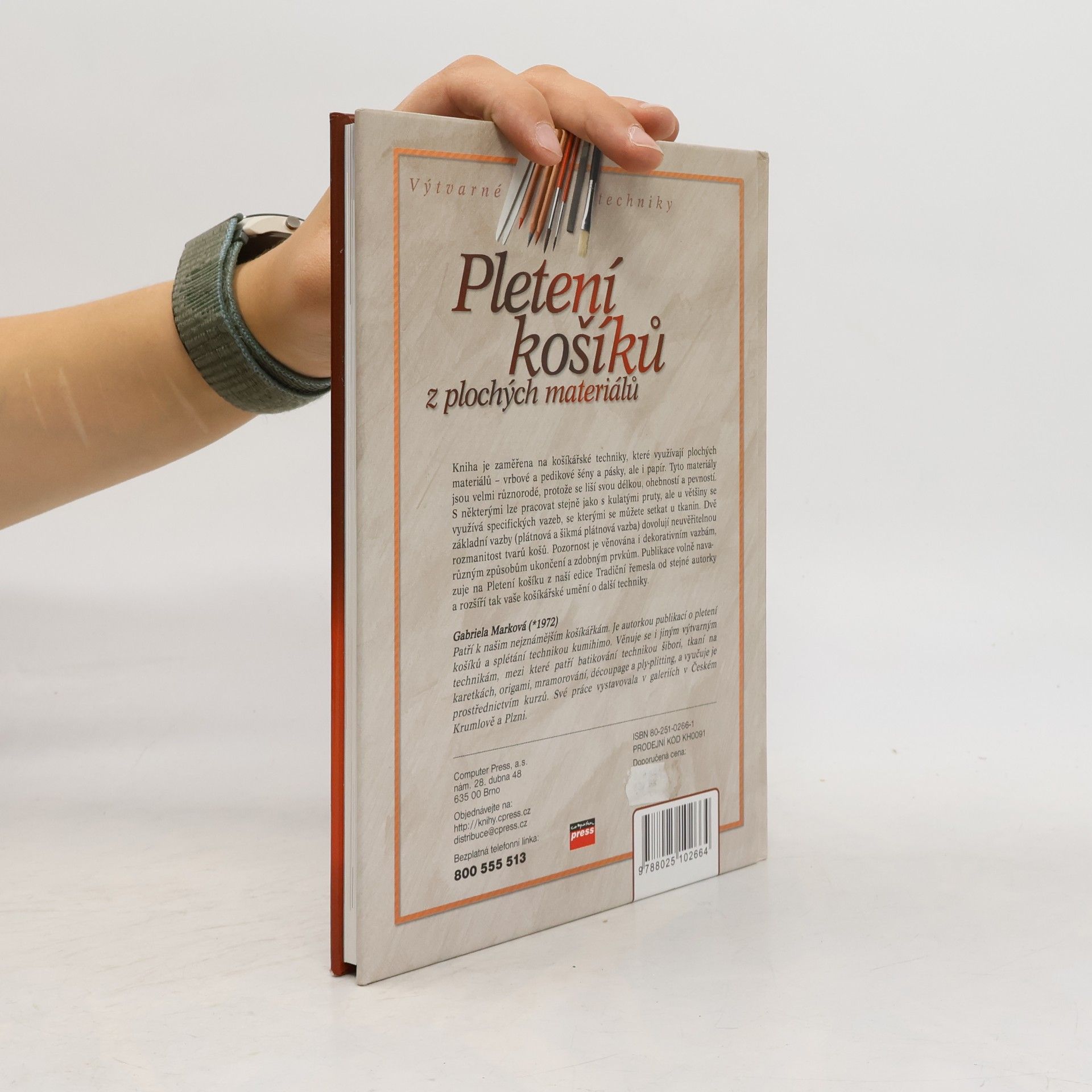Gabriela Marková Pletení košíků z plochých materiálů