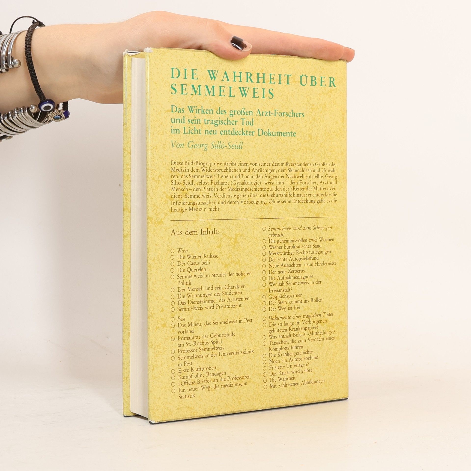 Georg Silló-Seidl Die Wahrheit über Semmelweis