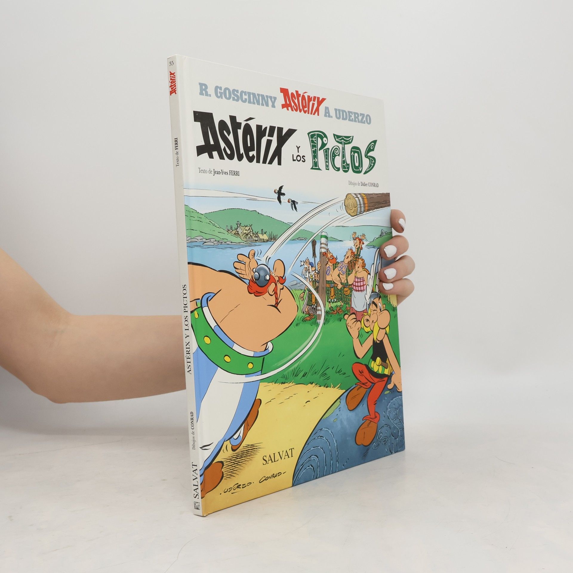 Jean-Yves Ferri Asterix - Astérix y los Pictos. Asterix bei den Pikten, spanische Ausgabe