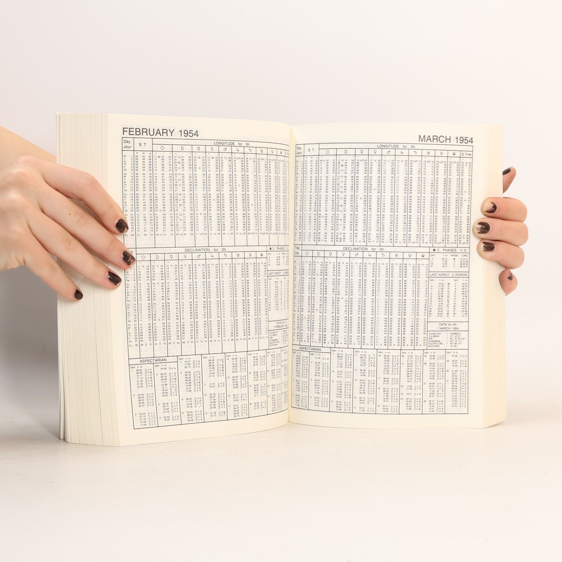 Collectif d'auteurs Ephemeris 1900 - 2000: 0h TDT (midnight)