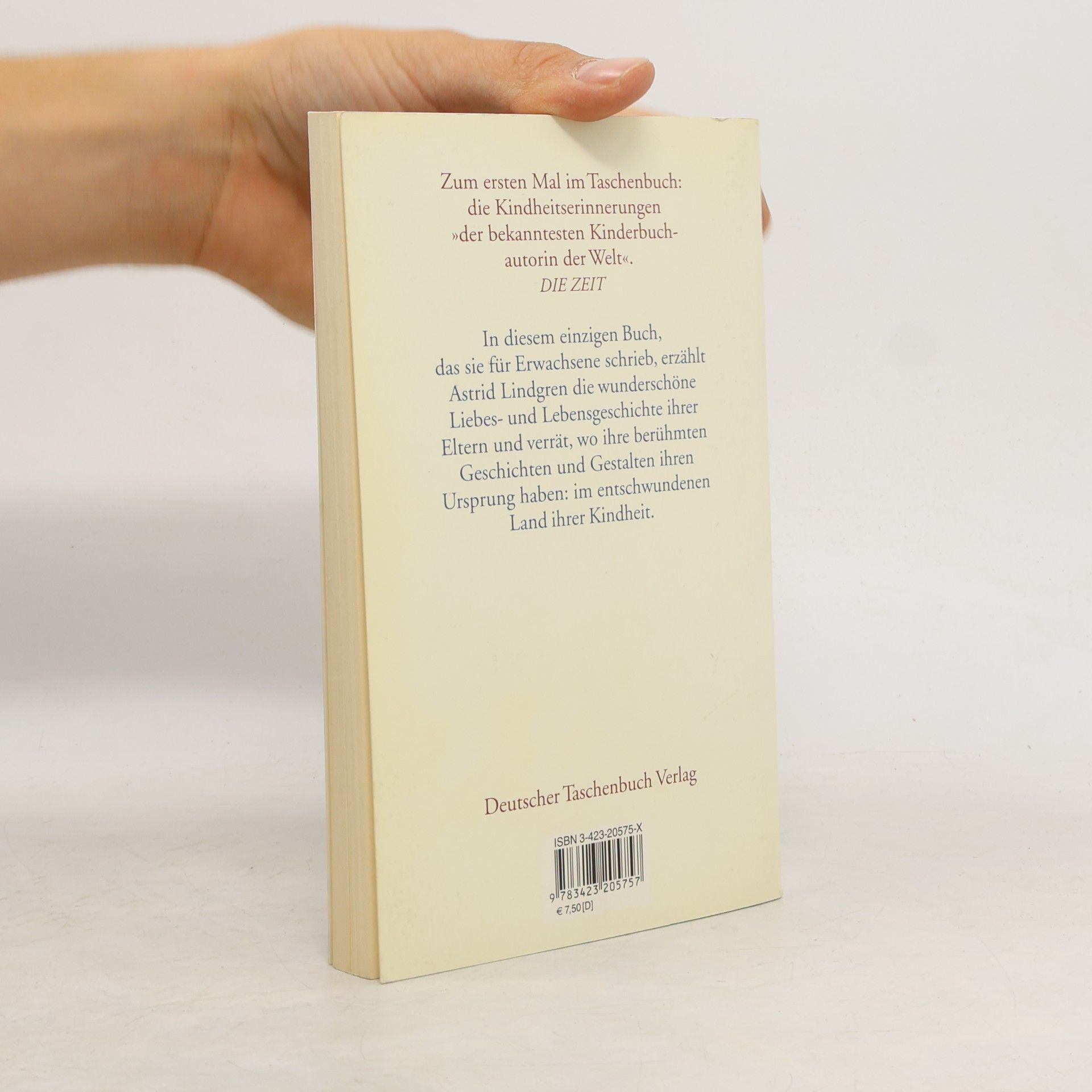 Astrid Lindgren Das entschwundene Land