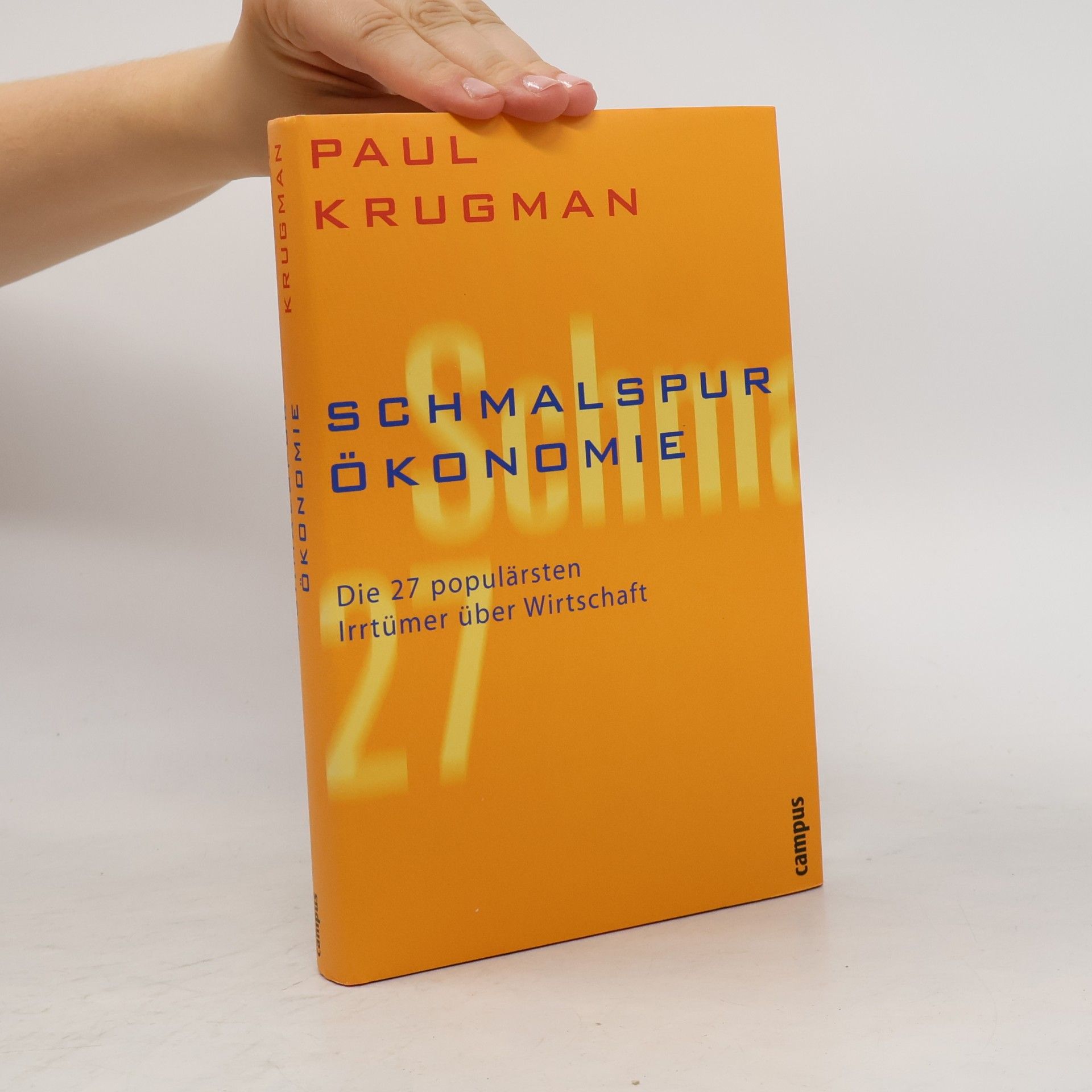 Paul Krugman Schmalspur-Ökonomie