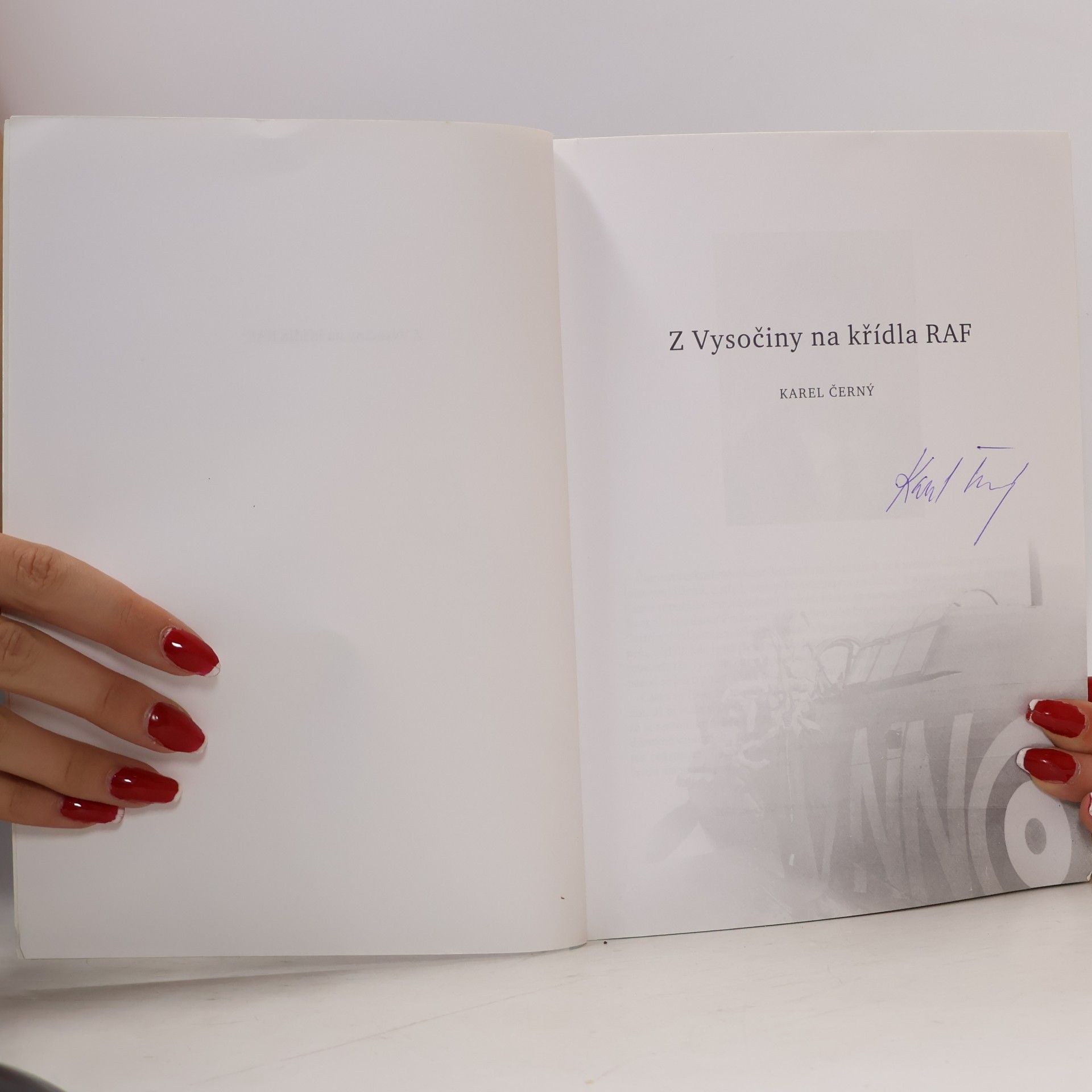 Karel Černý Z Vysočiny na křídla RAF