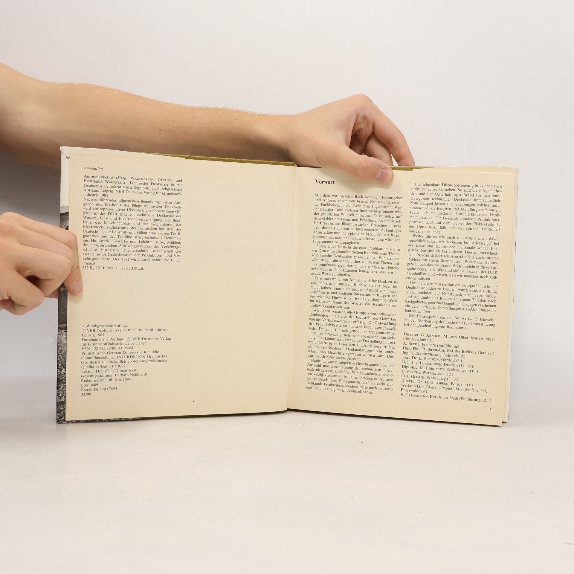 Various authors Technische Denkmale in der Deutschen Demokratischen Republik
