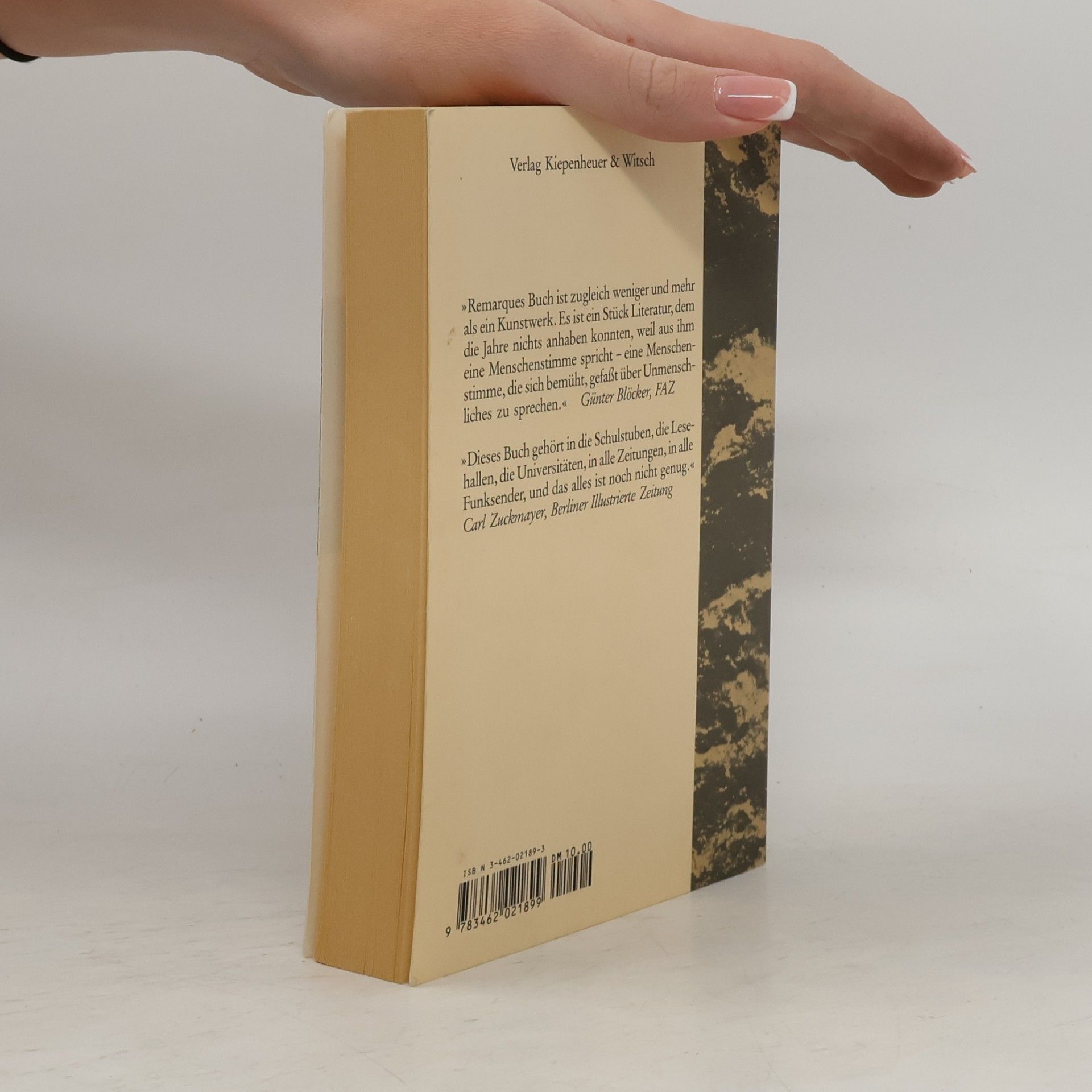Erich Maria Remarque Im Westen nichts Neues: Roman mit Materialien und einem Nachwort von Tilman Westphalen