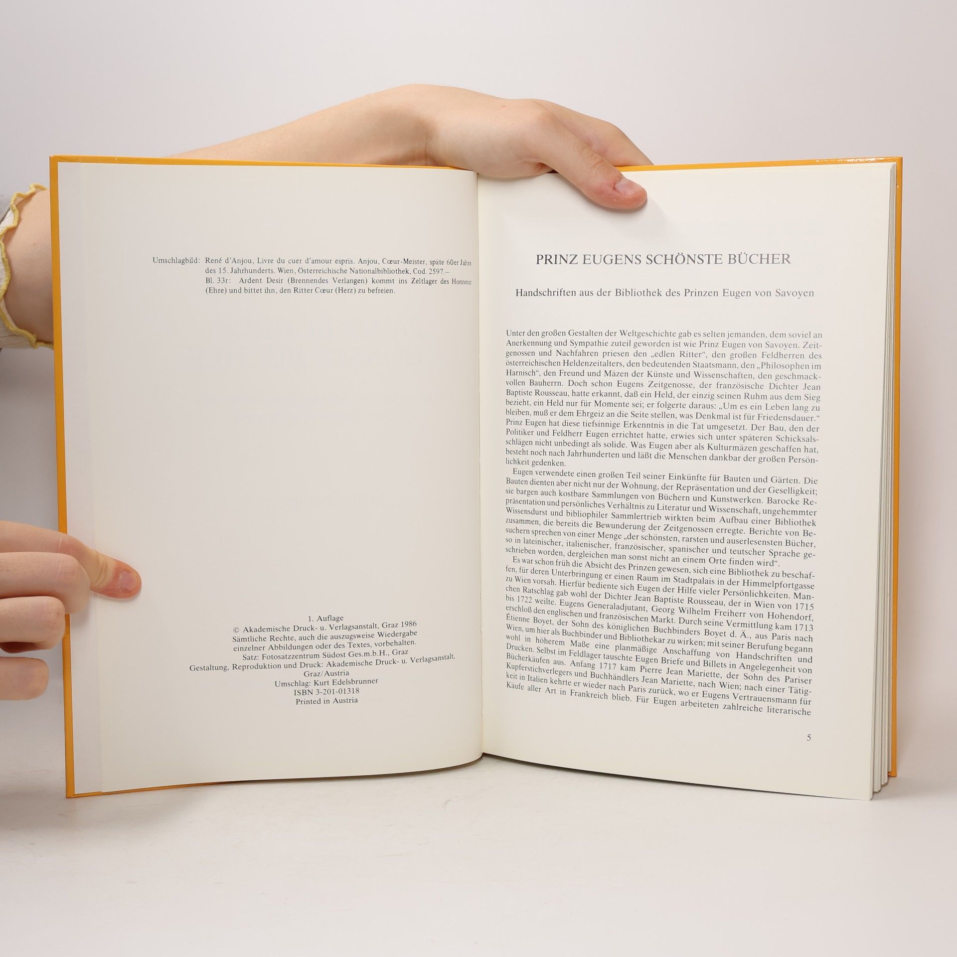 Otto Mazal Prinz Eugens schönste Bücher