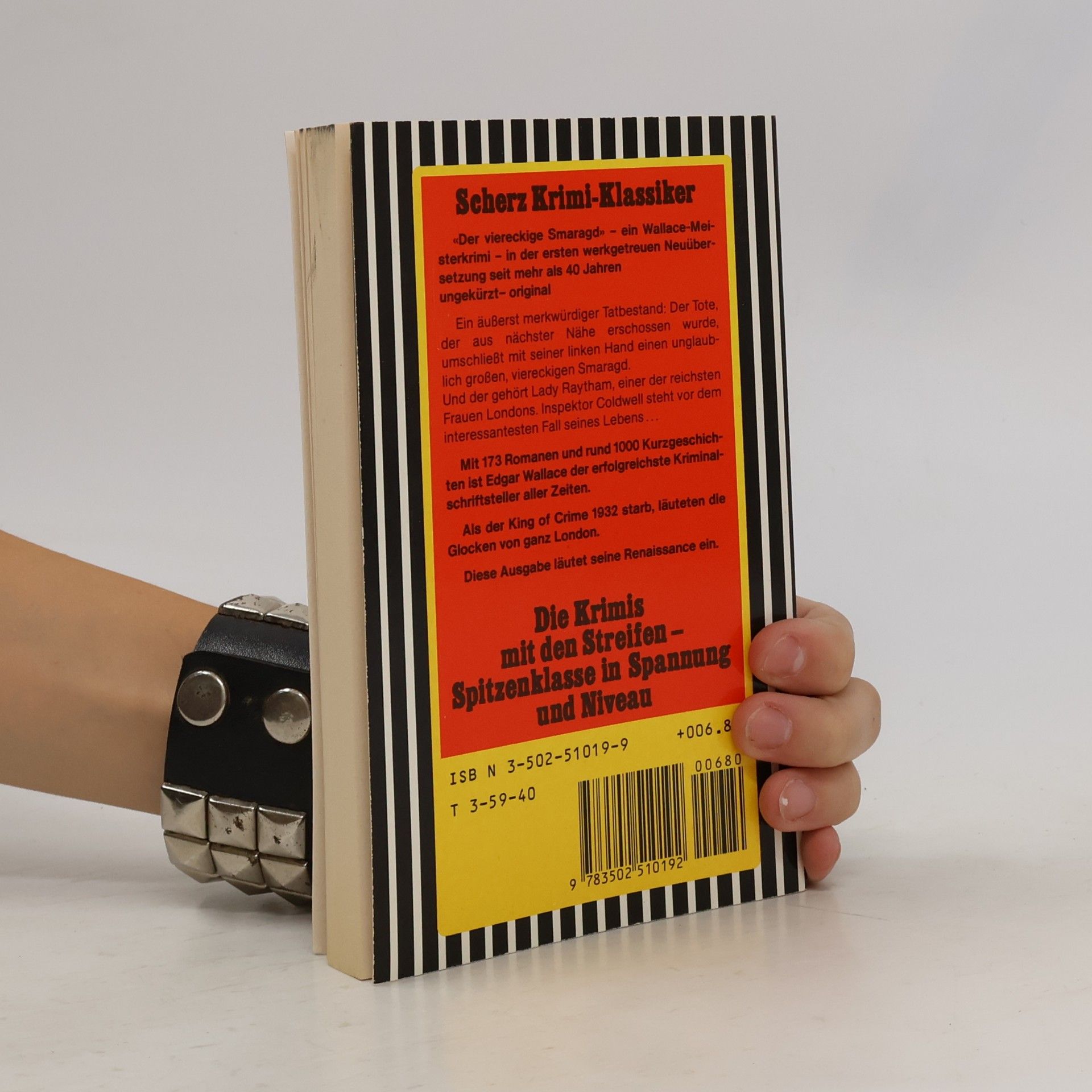 Edgar Wallace Die viereckige Smaragd