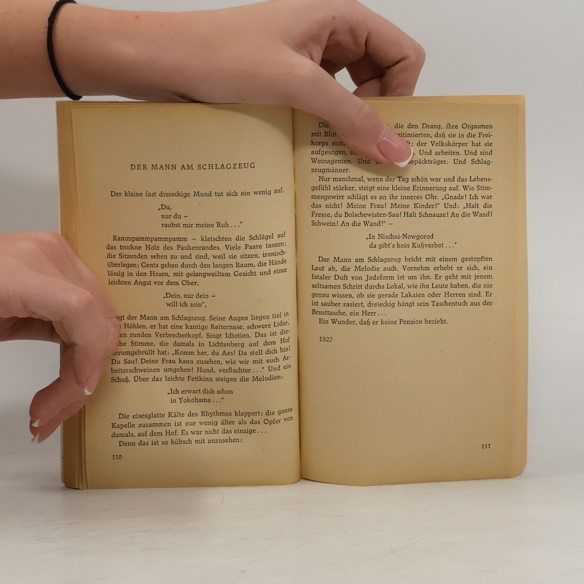 Kurt Tucholsky Merkt ihr nischt-?