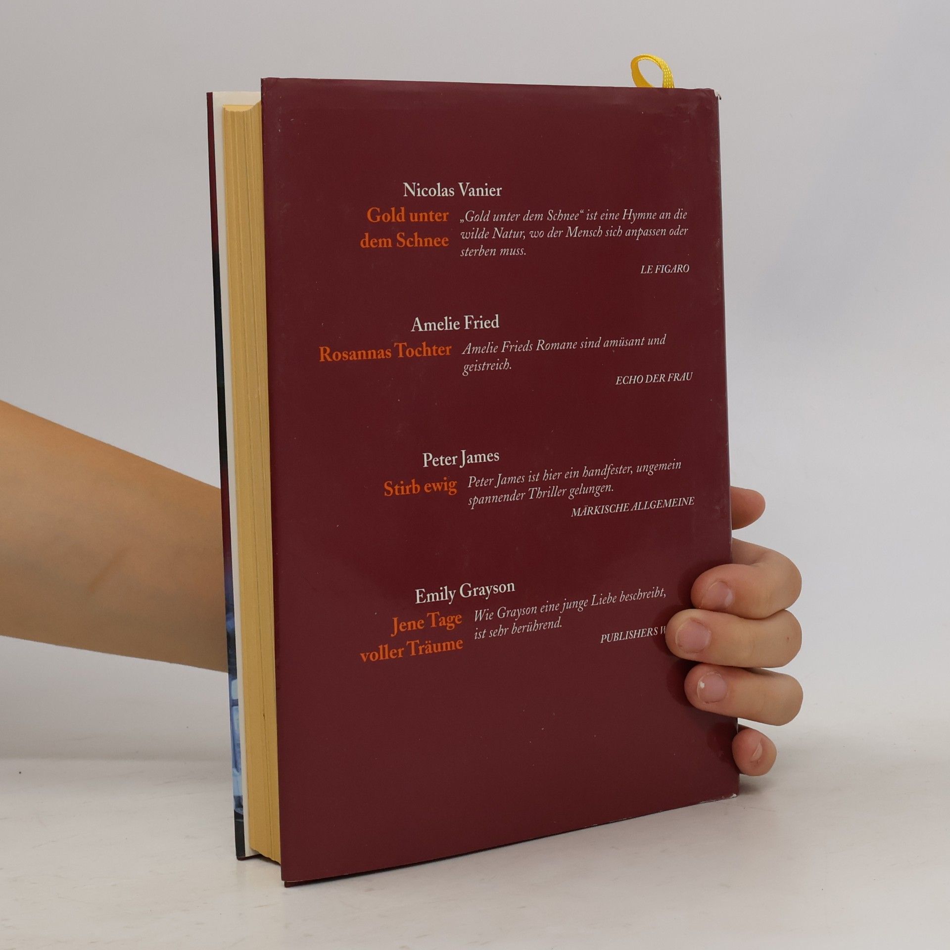 Autorenkollektiv Reader's Digest Auswahlbücher. Gold unter Schnee. Rosannas Tochter. Stirb Ewig. Jenetage voller Träume