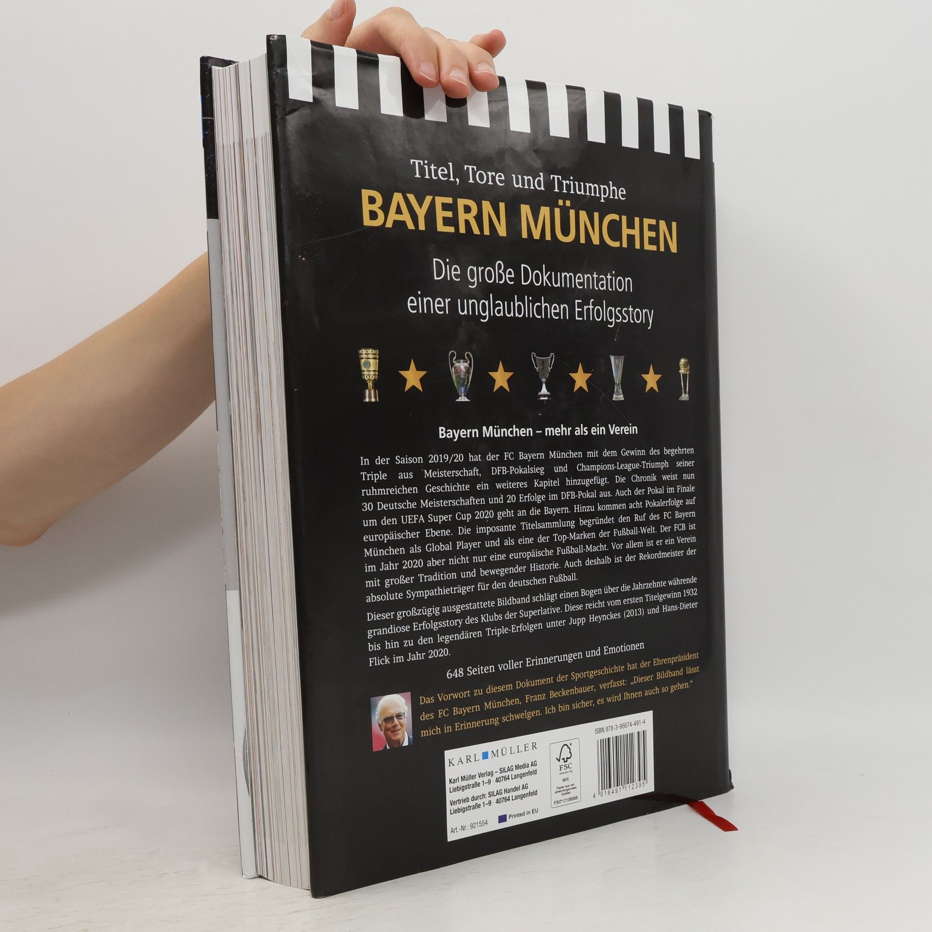 Various authors Bayern München. Titel, Tore und Triumphe