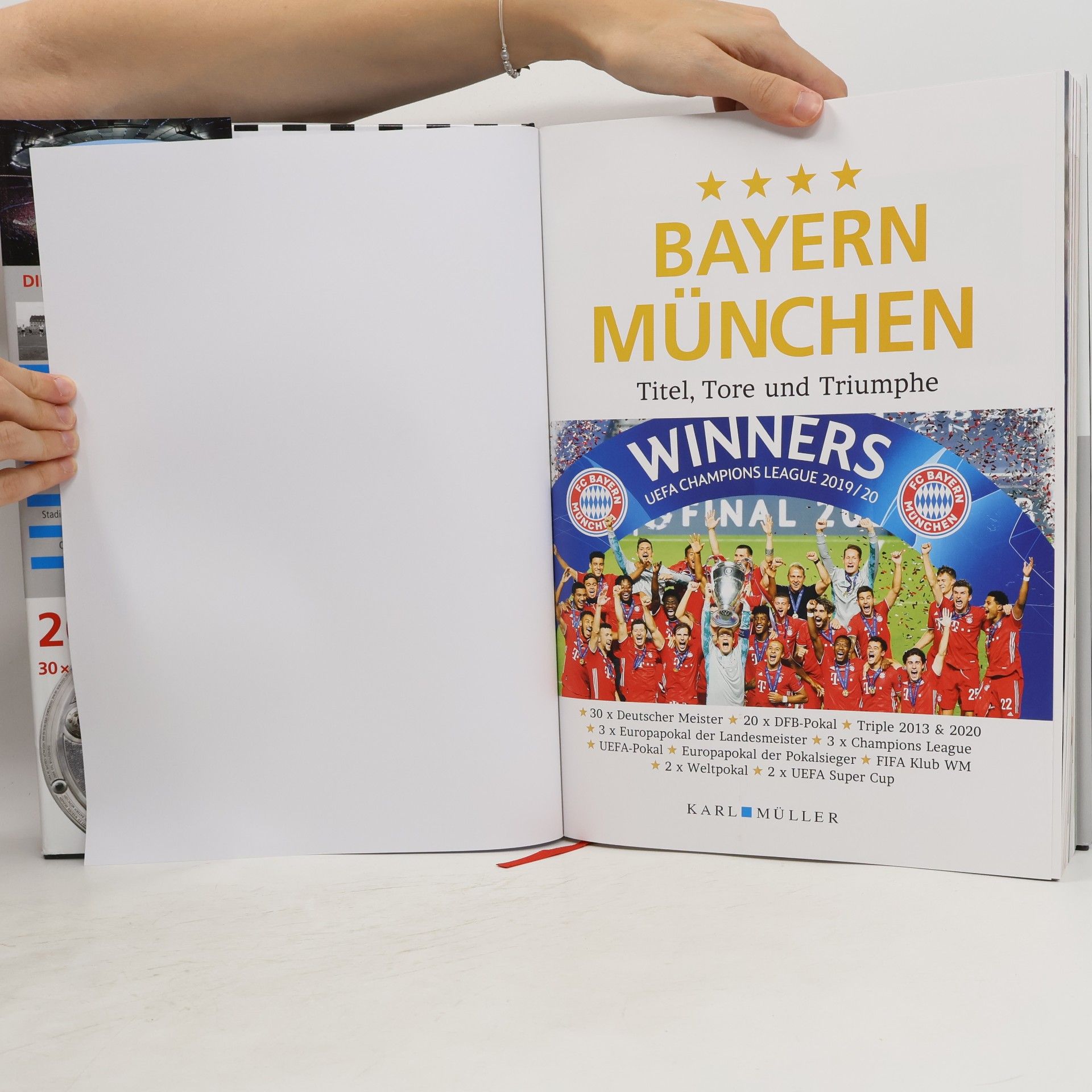 Various authors Bayern München. Titel, Tore und Triumphe