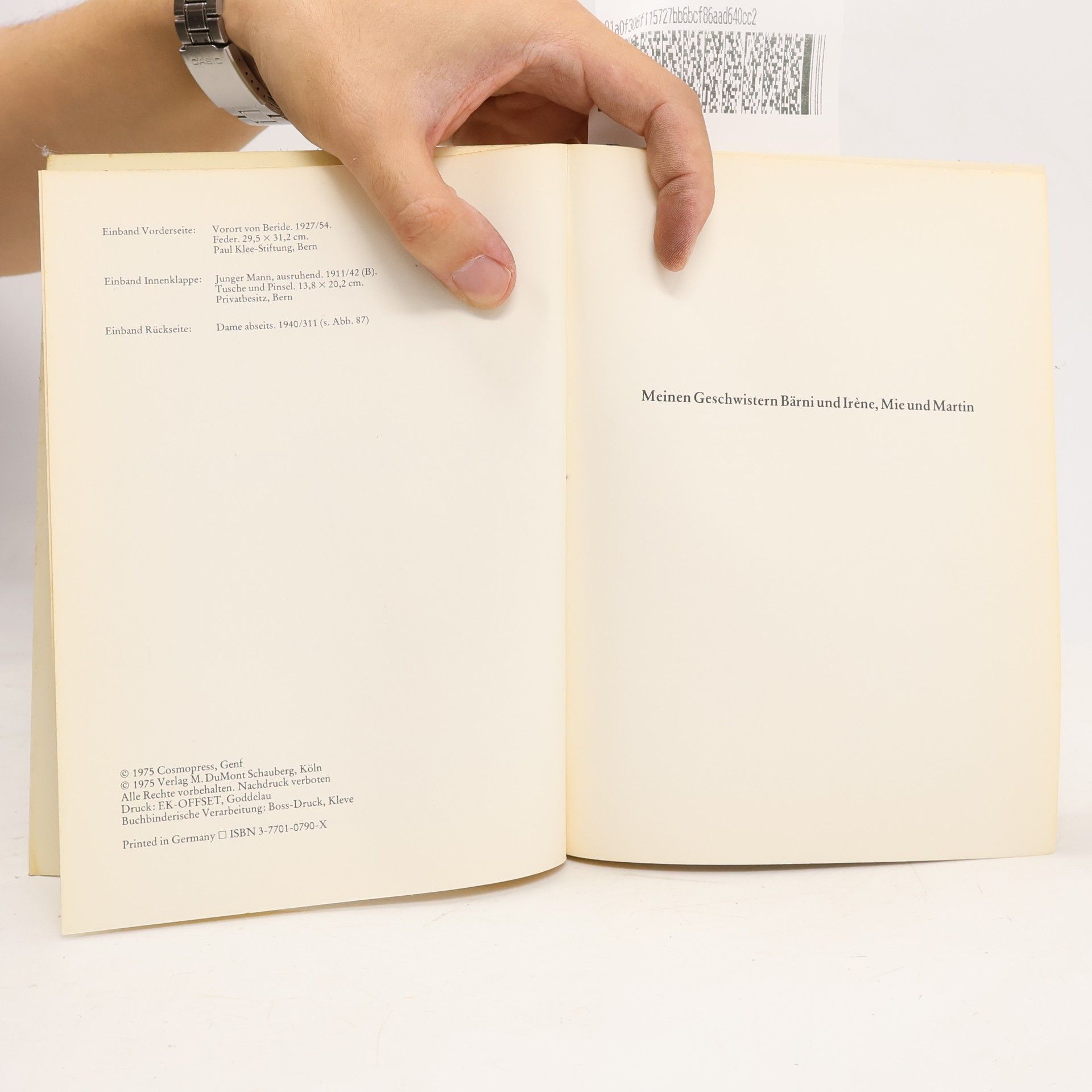 Christian Geelhaar Klee-Zeichnungen. Reise ins Land der besseren Erkenntnis
