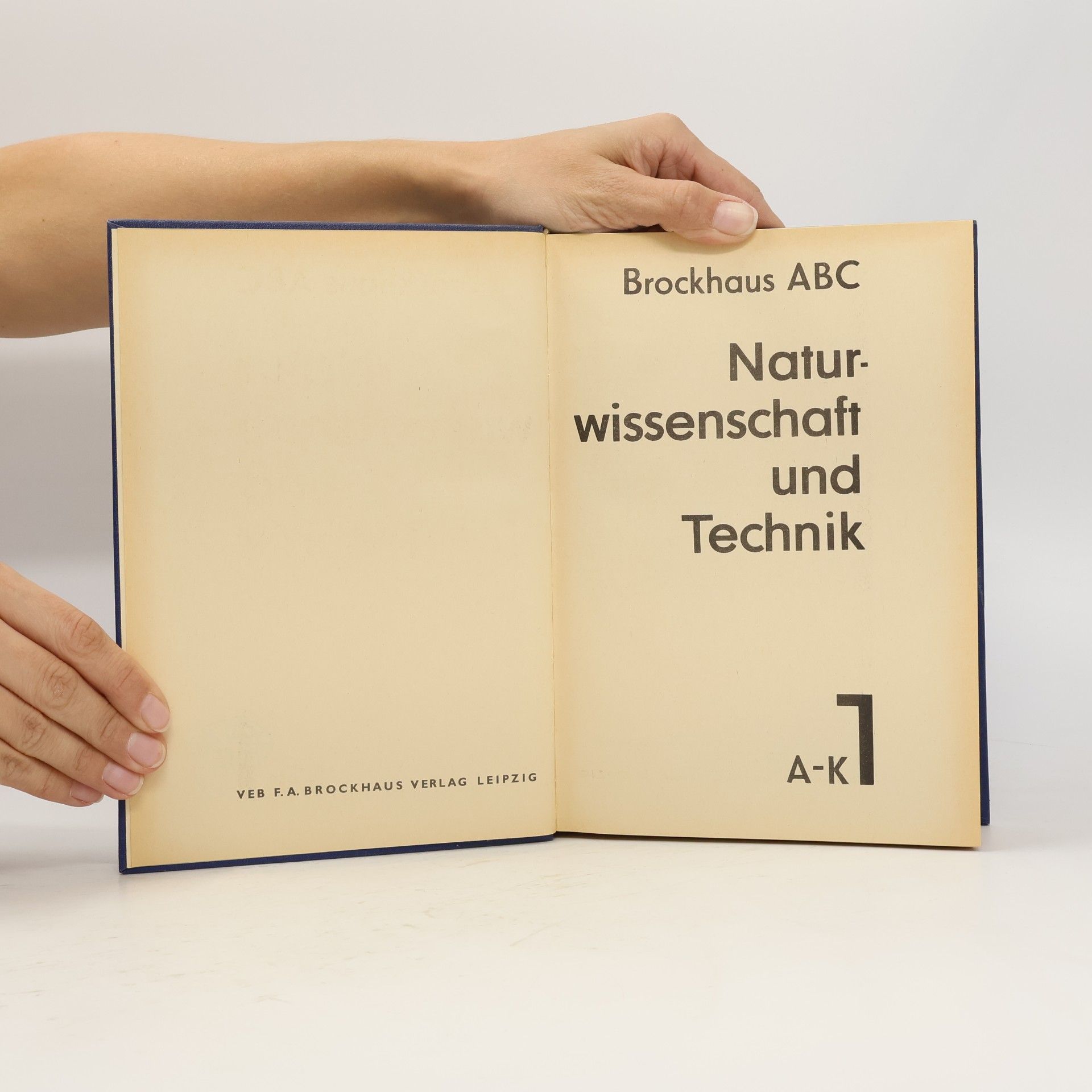 Autorenkollektiv Brockhaus ABC. Naturwissenschaft und Technik 1. A-K
