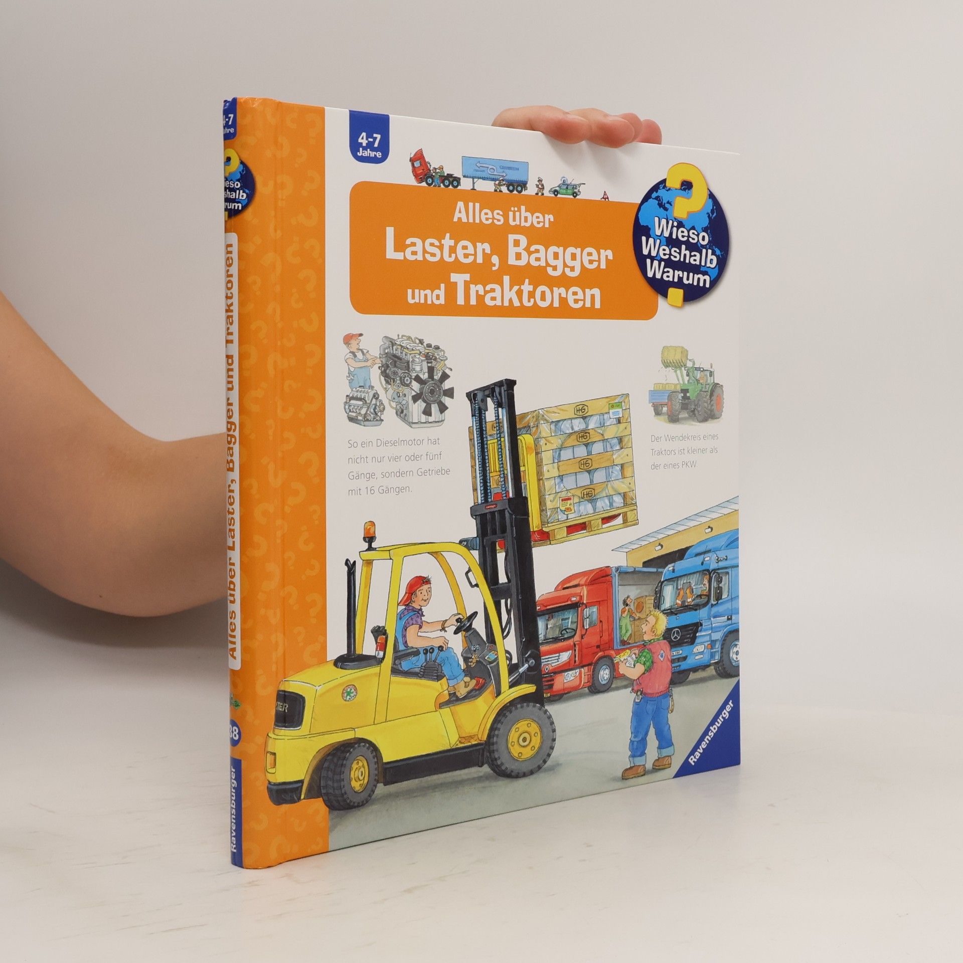 Alles über Laster, Bagger und Traktoren