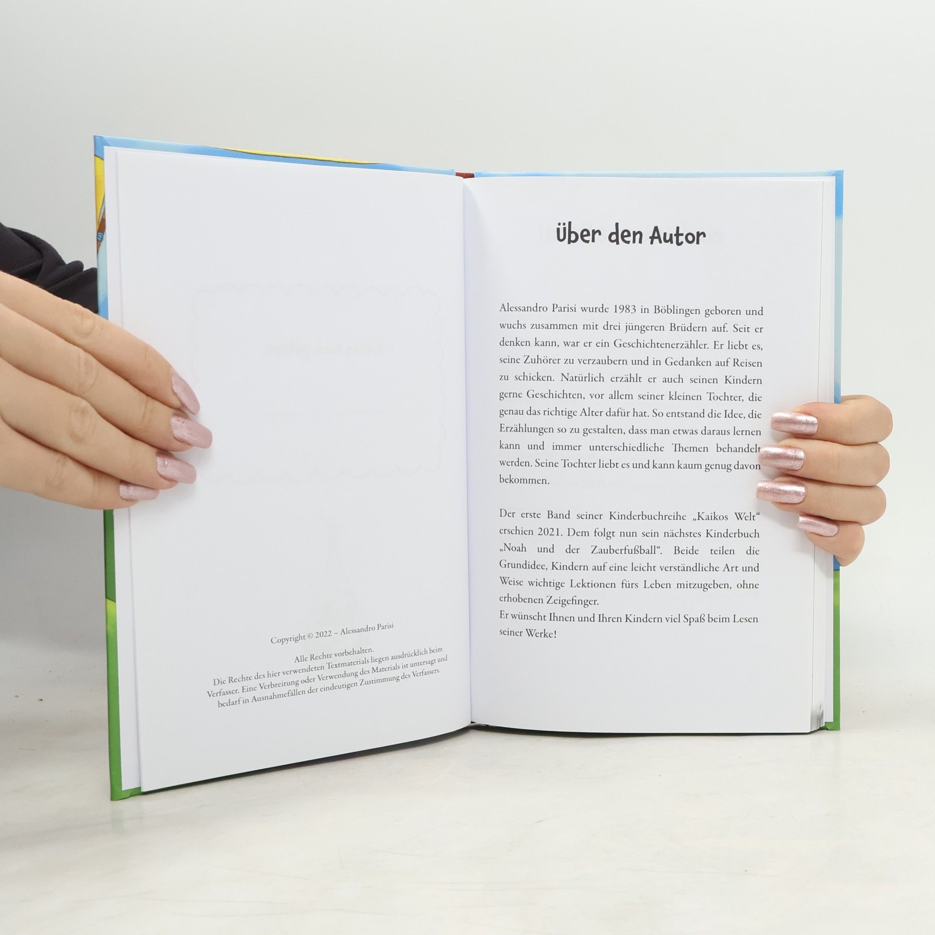 Alessandro Parisi Noah und der Zauberfußball - Mit Mut, innerer Stärke und wahren Freunden kannst du alles schaffen! Ein inspirierendes Fußballbuch für Kinder zum Vorlesen und Selberlesen