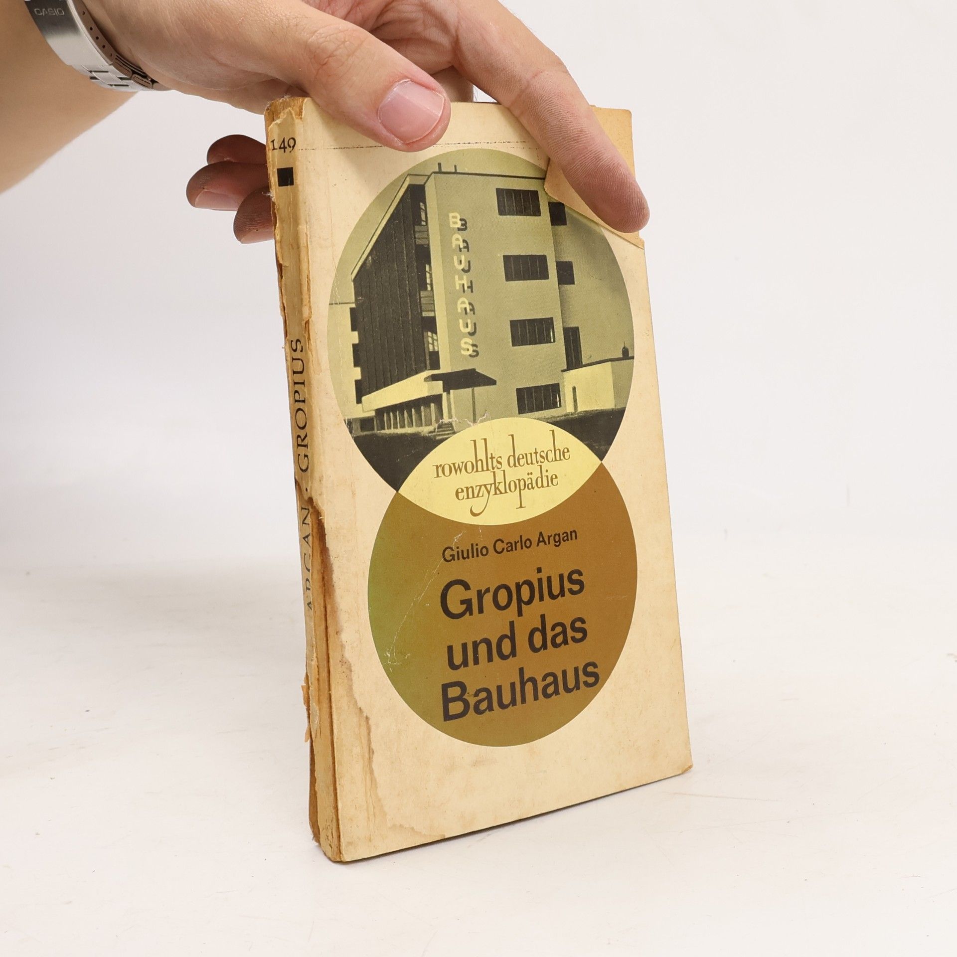 Giulio Carlo Argan Gropius und das Bauhaus