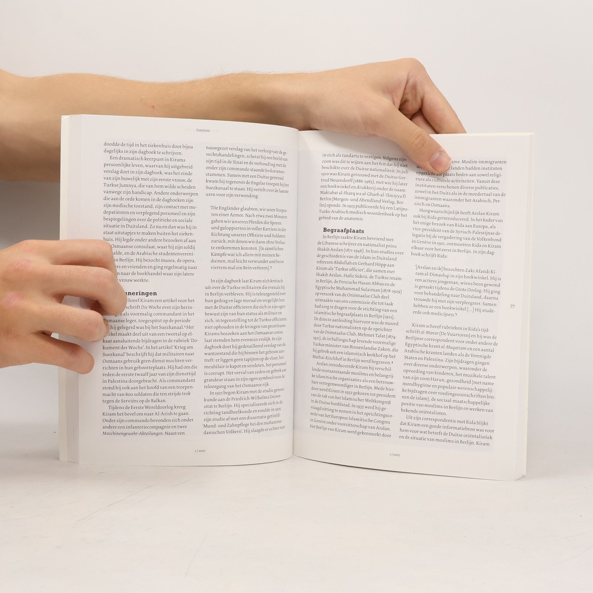 ZemZem 1/2007 De Osmaanse erfenis: tijdschrift
