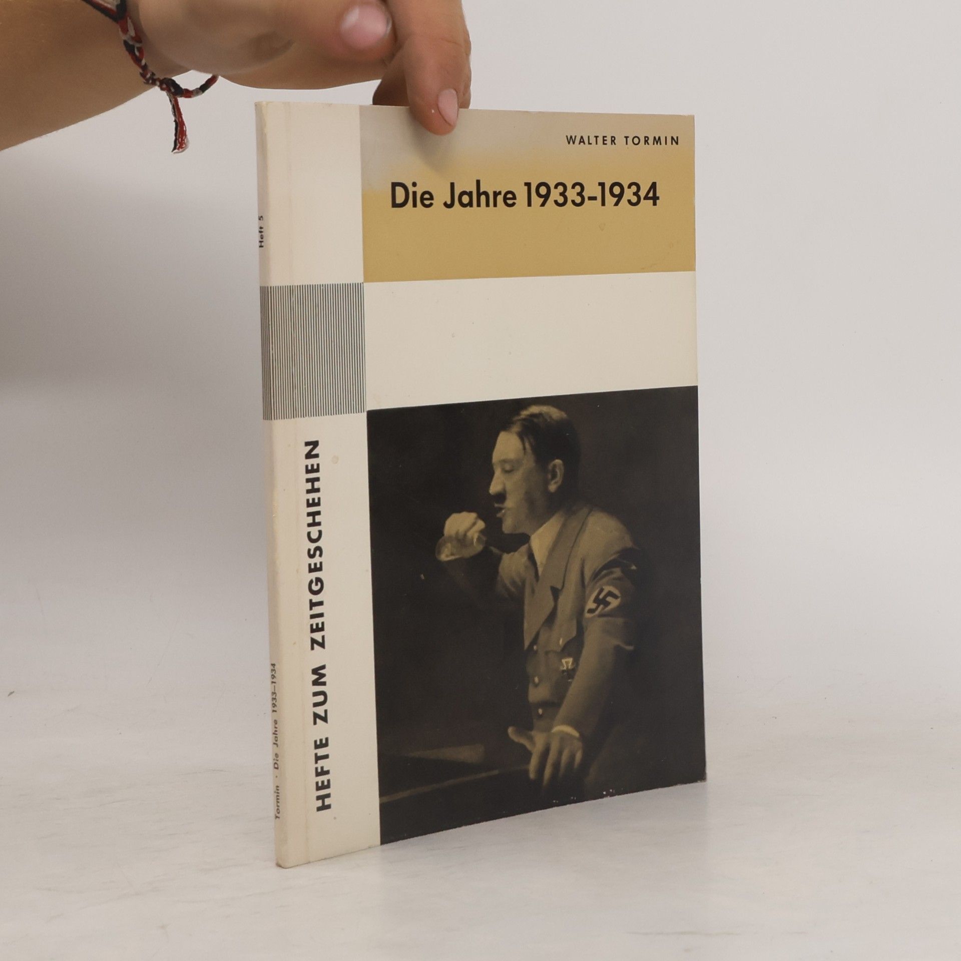 Walter Tormin Die Jahre 1933-1934