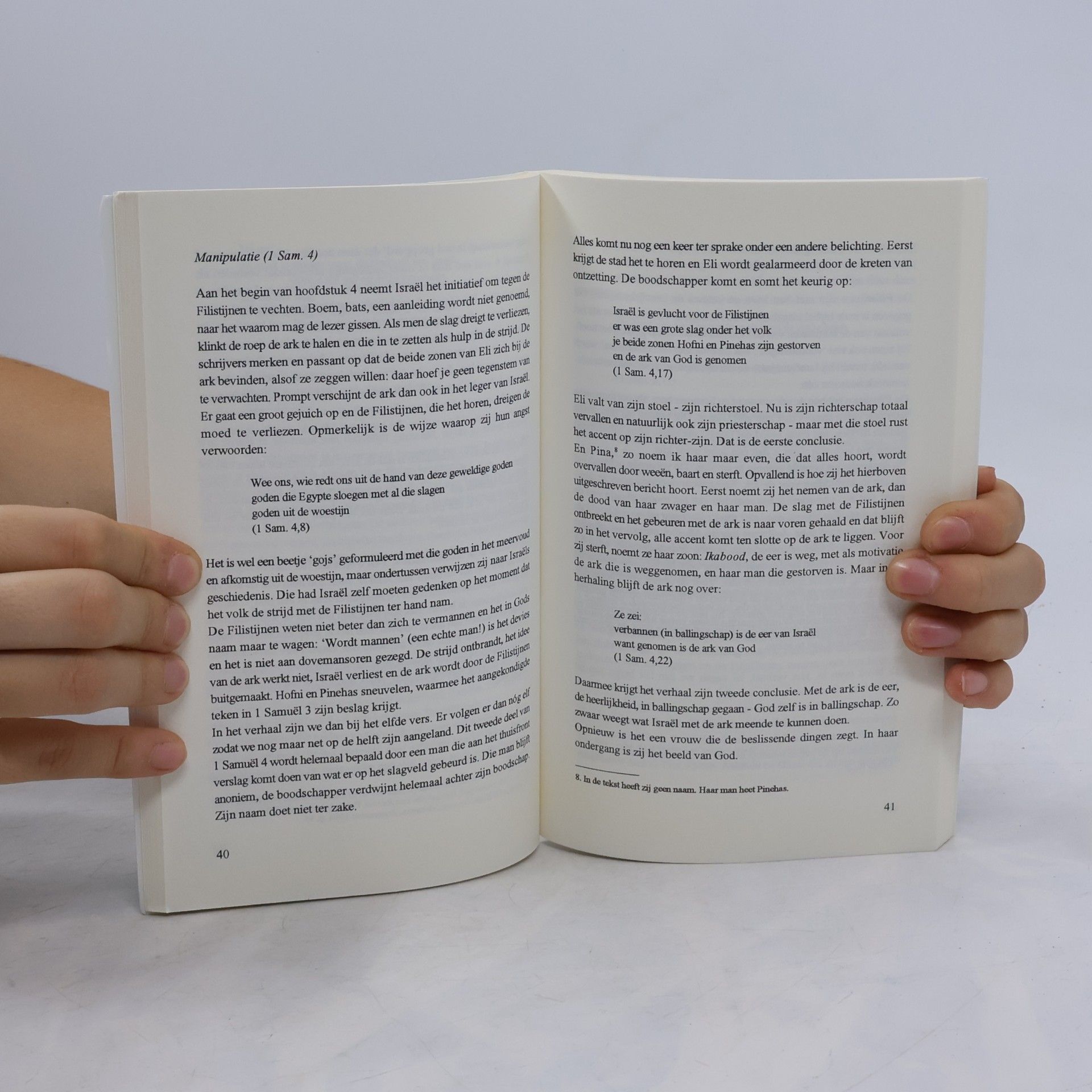 SPEK, WOUTER VAN DER 1 SAMUEL - EEN KONINGSSCHAPBOEK