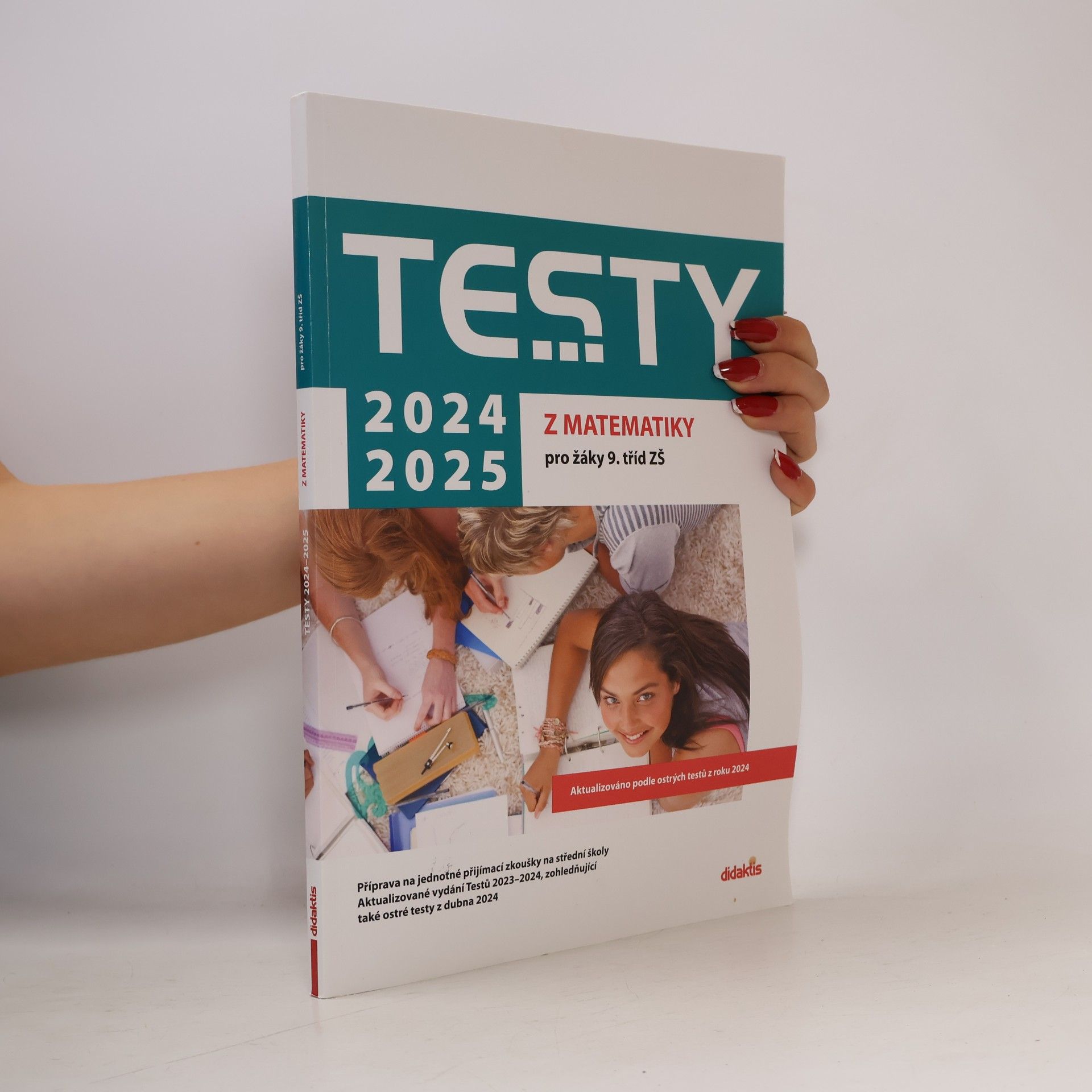 Kolektiv autorů Testy 2024-2025 z matematiky pro žáky 9. tříd ZŠ