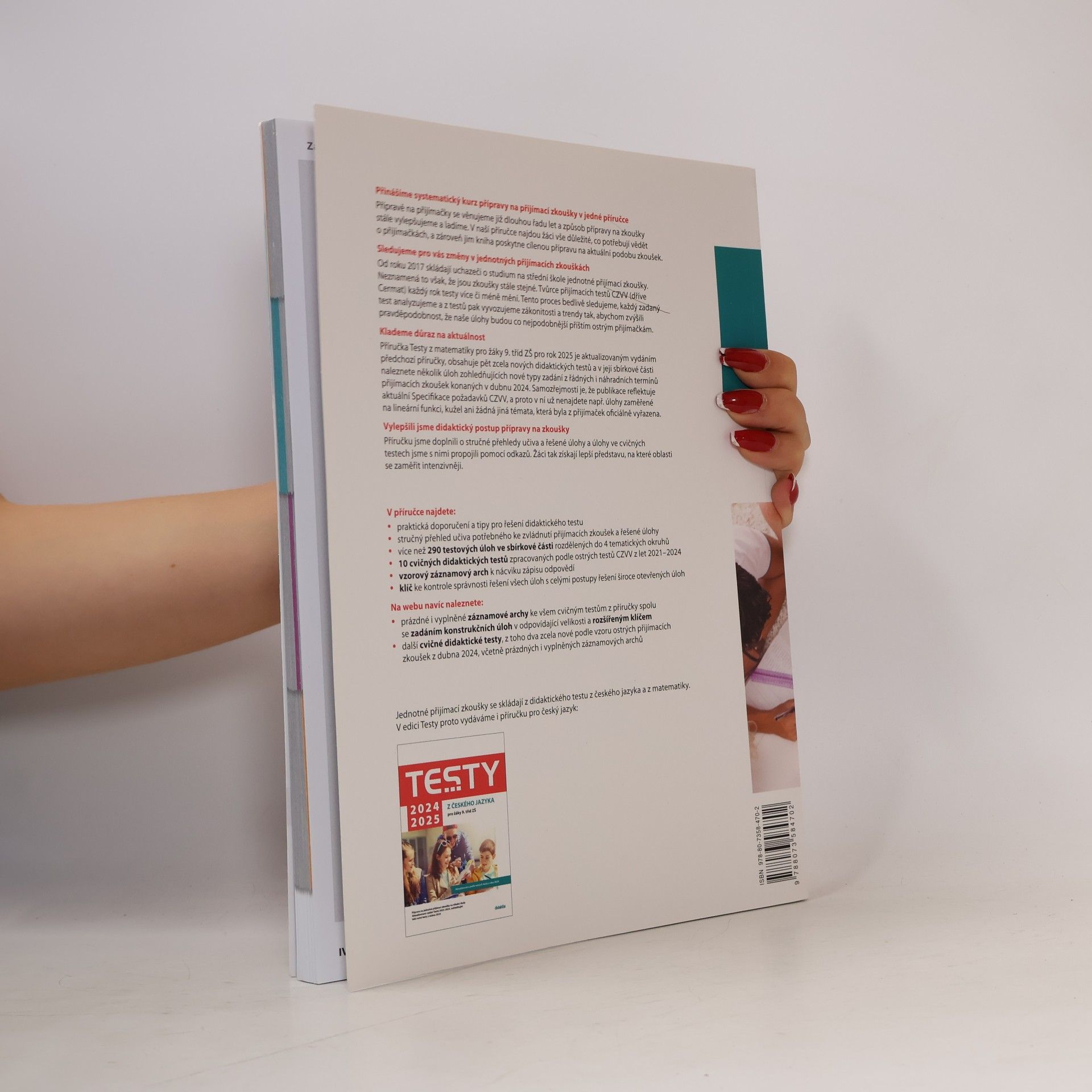 Various authors Testy 2024-2025 z matematiky pro žáky 9. tříd ZŠ